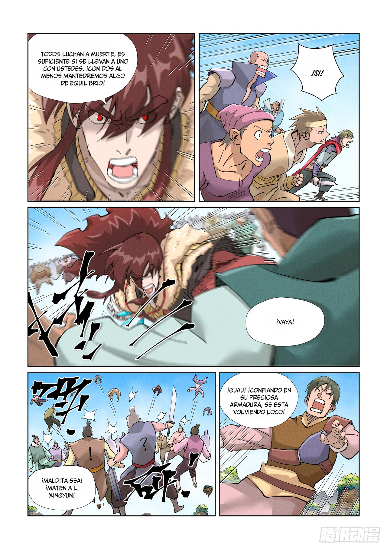 Read Tales of Demons and Gods ES Manga Online