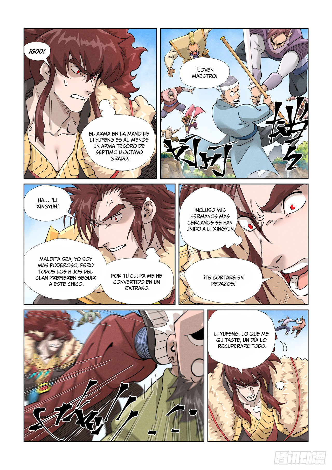 Read Tales of Demons and Gods ES Manga Online