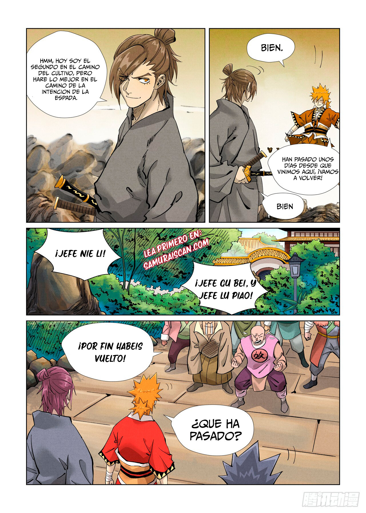 Read Tales of Demons and Gods ES Manga Online