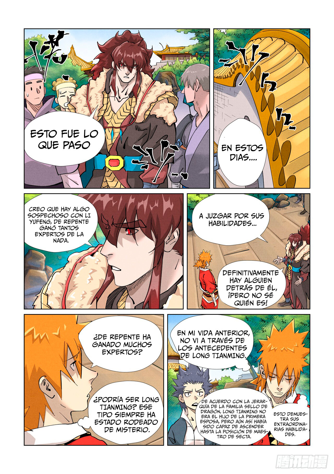 Read Tales of Demons and Gods ES Manga Online