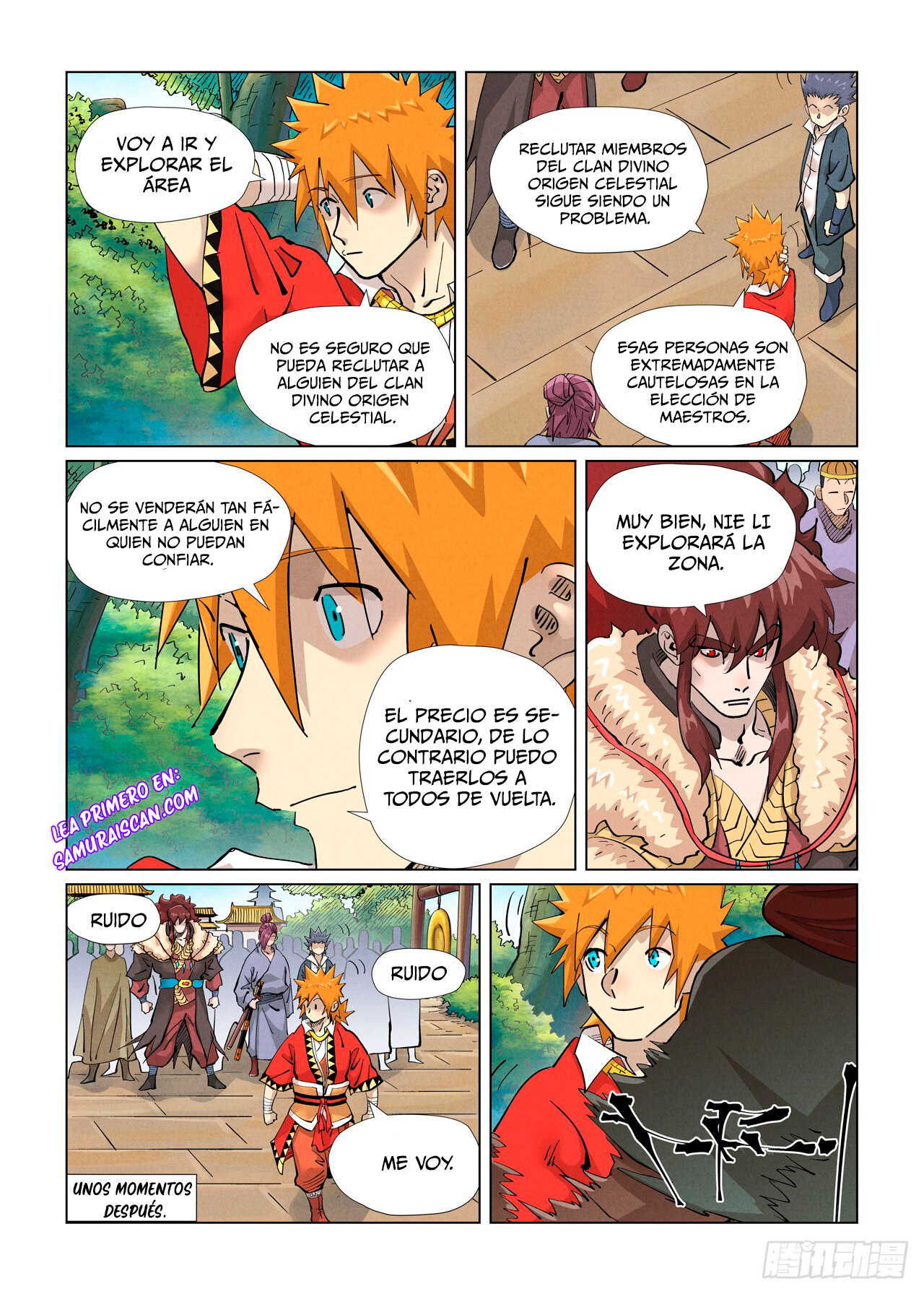 Read Tales of Demons and Gods ES Manga Online