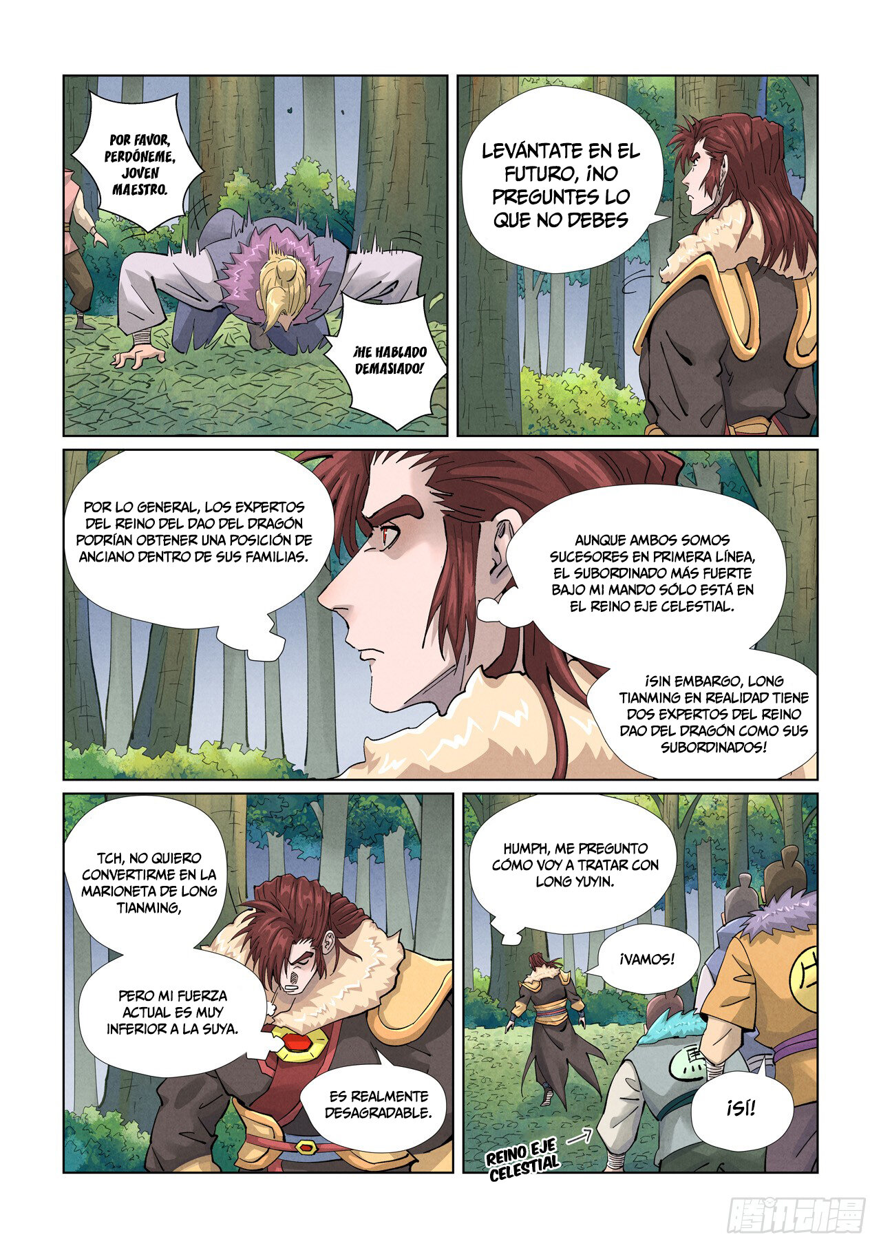 Read Tales of Demons and Gods ES Manga Online