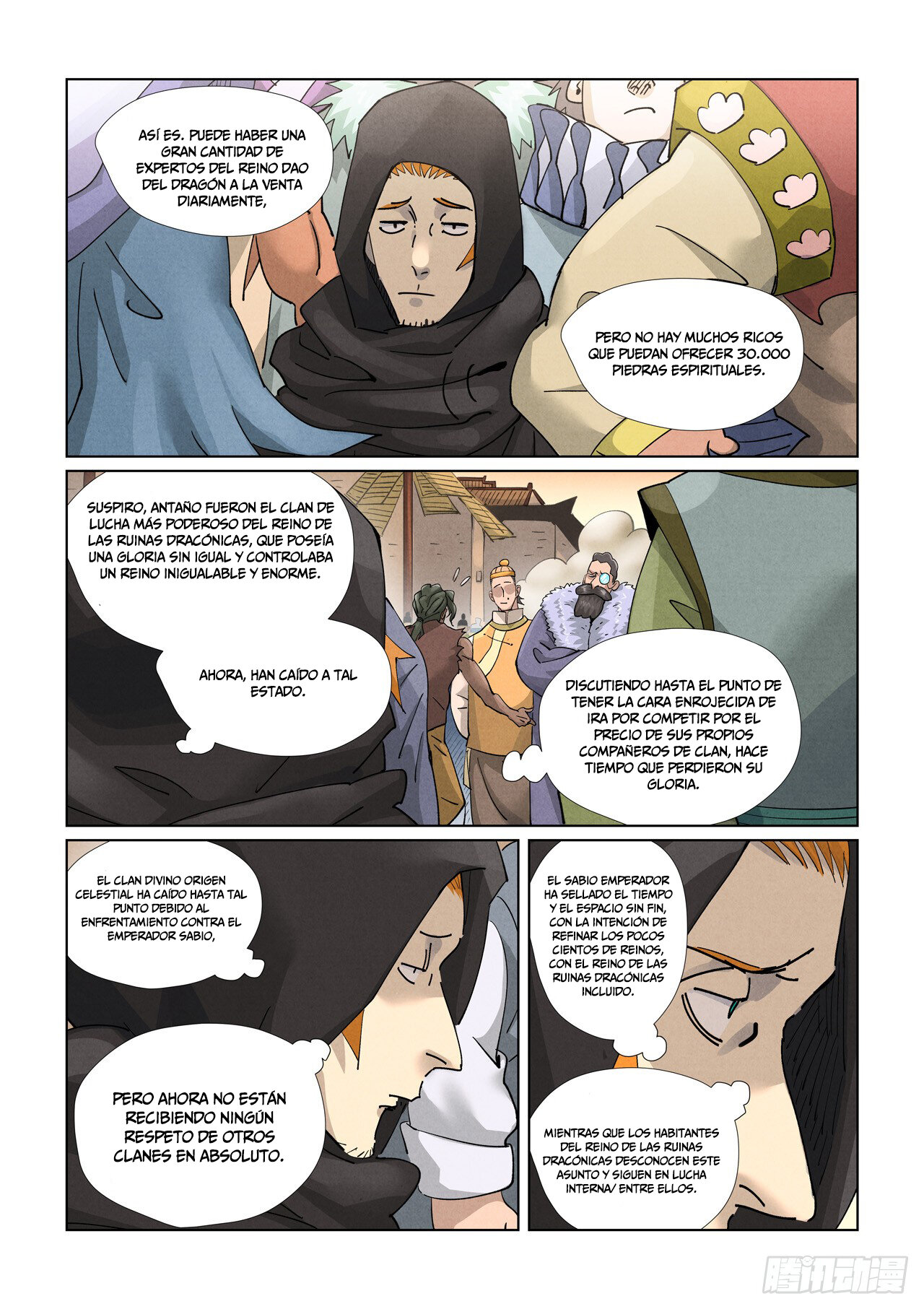 Read Tales of Demons and Gods ES Manga Online