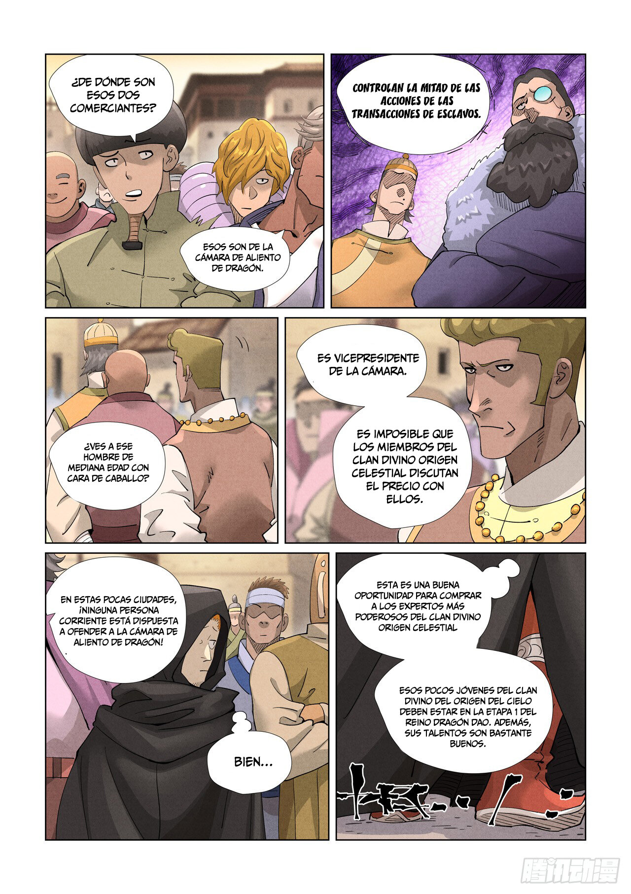 Read Tales of Demons and Gods ES Manga Online