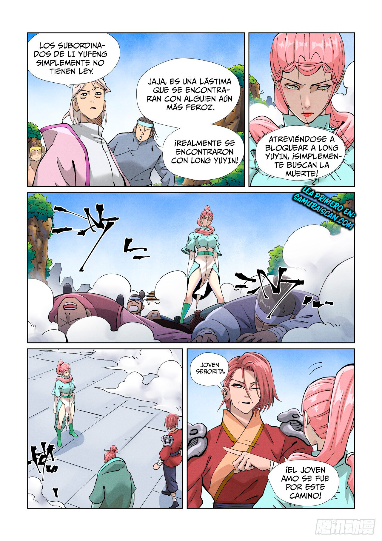 Read Tales of Demons and Gods ES Manga Online