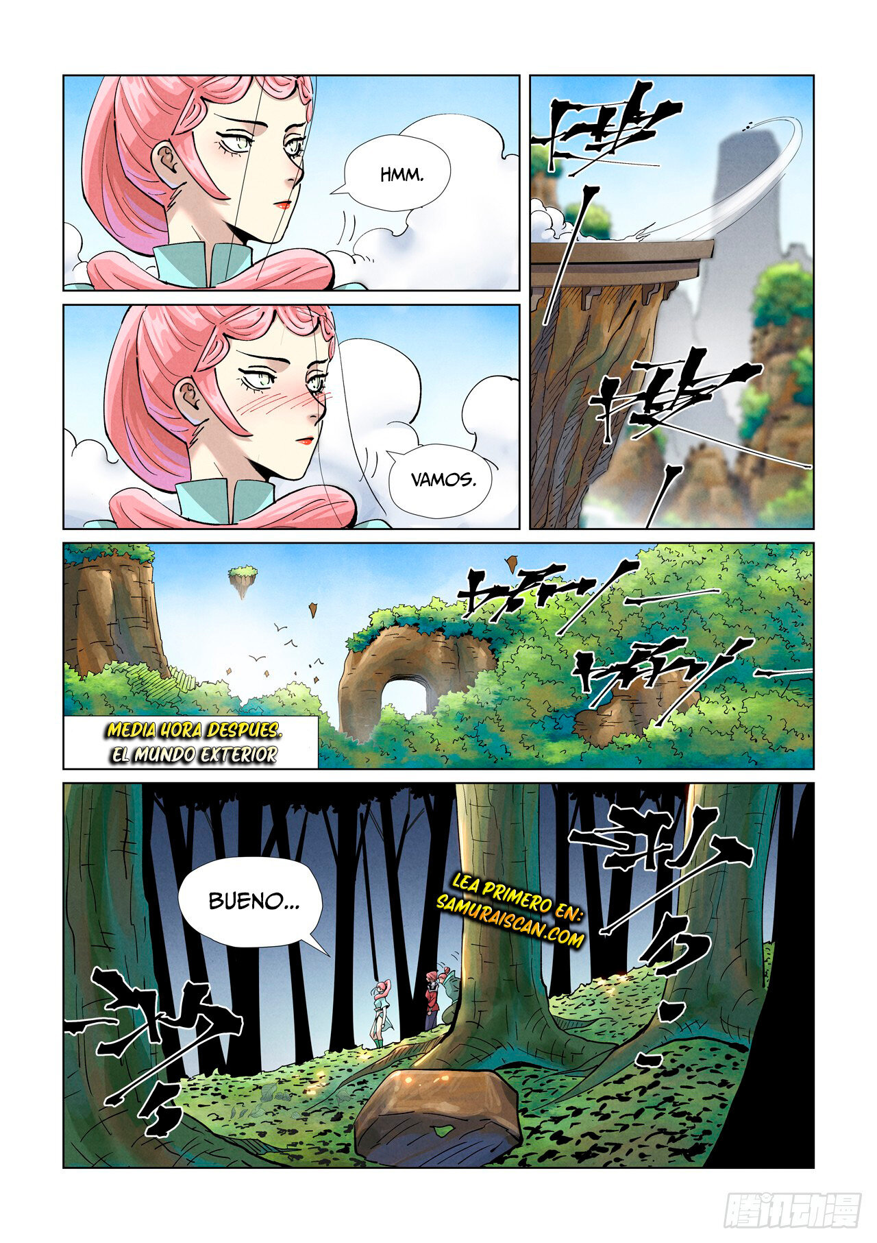 Read Tales of Demons and Gods ES Manga Online