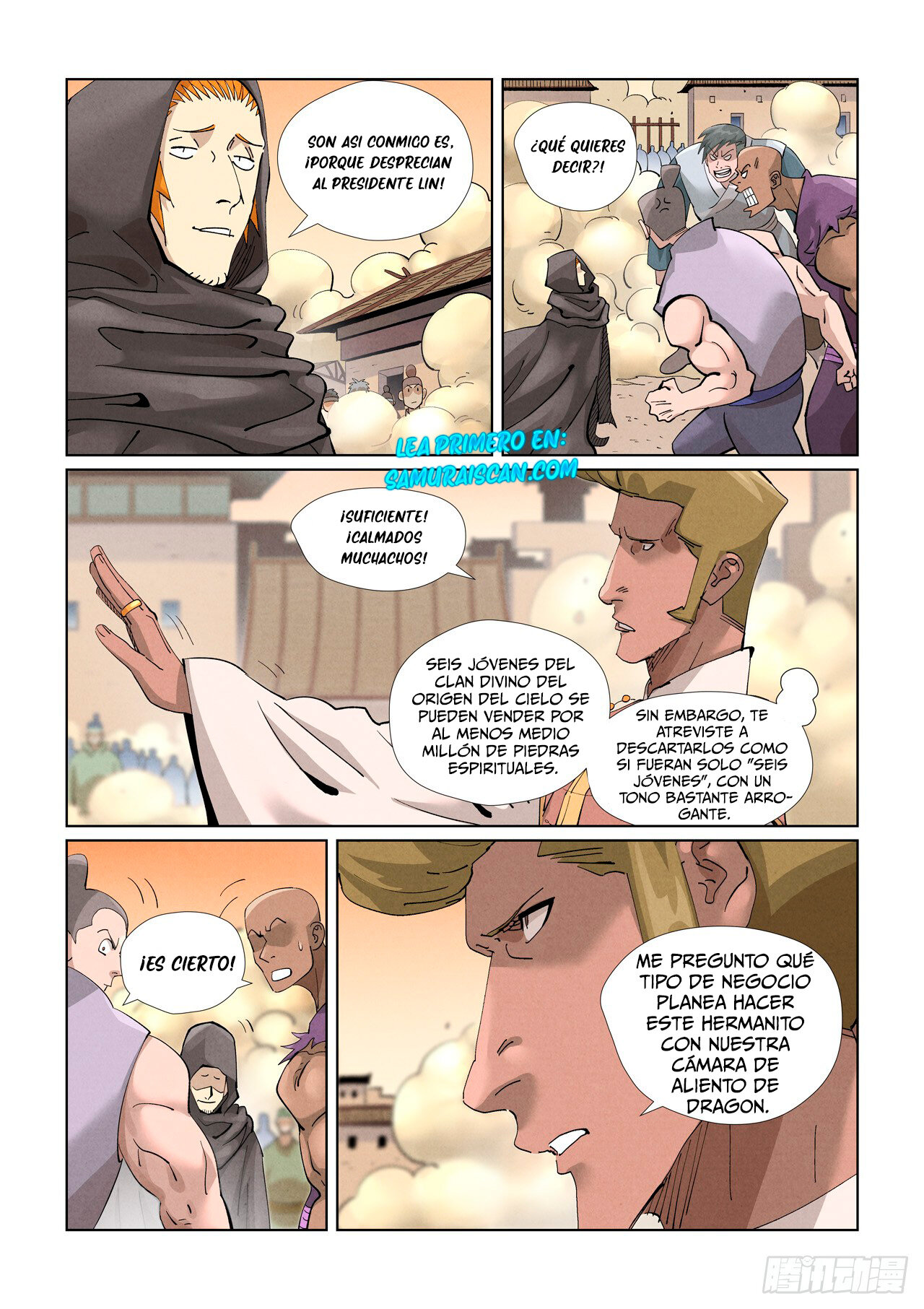 Read Tales of Demons and Gods ES Manga Online