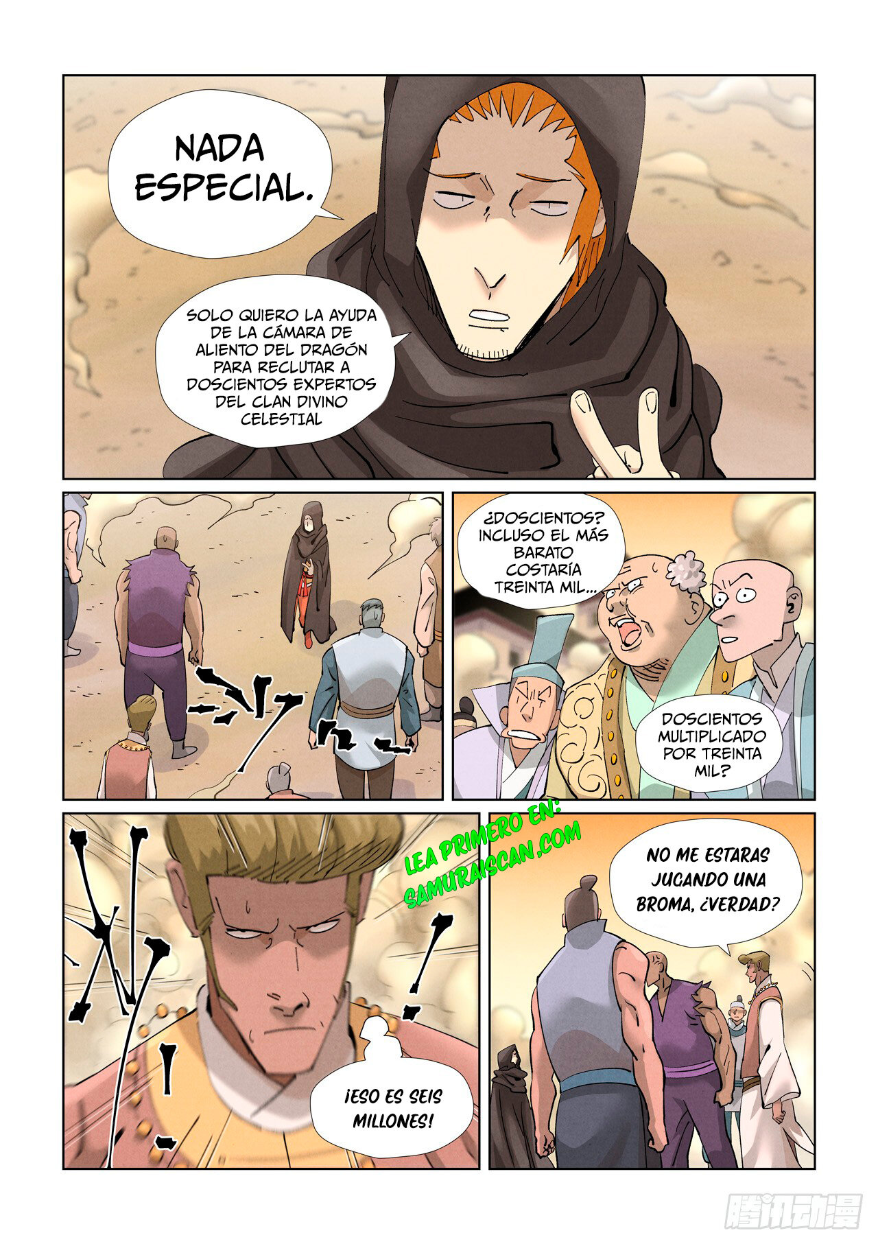 Read Tales of Demons and Gods ES Manga Online