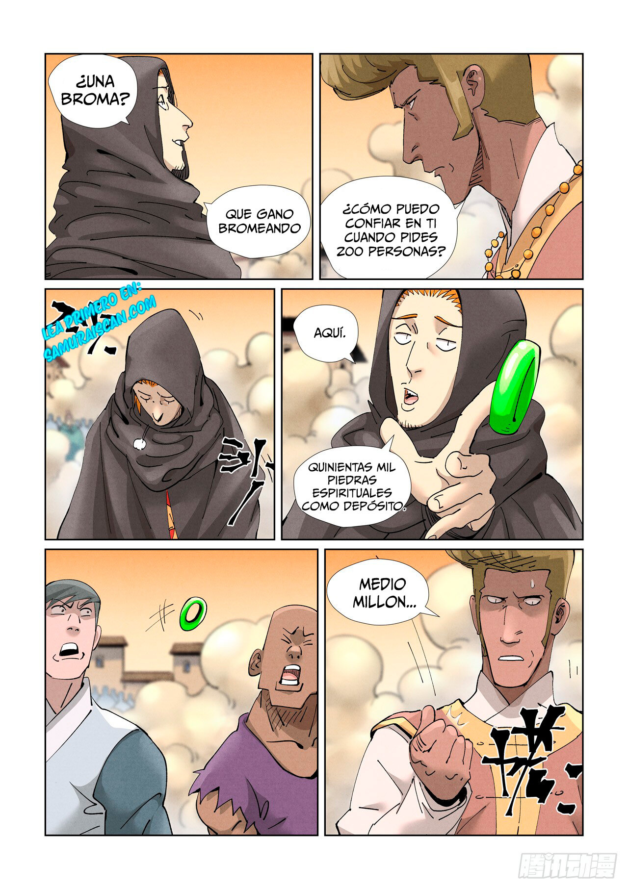 Read Tales of Demons and Gods ES Manga Online