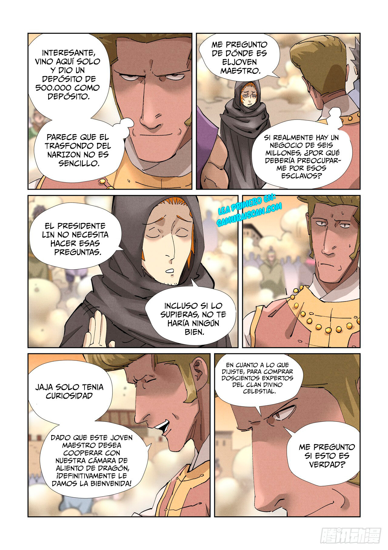 Read Tales of Demons and Gods ES Manga Online