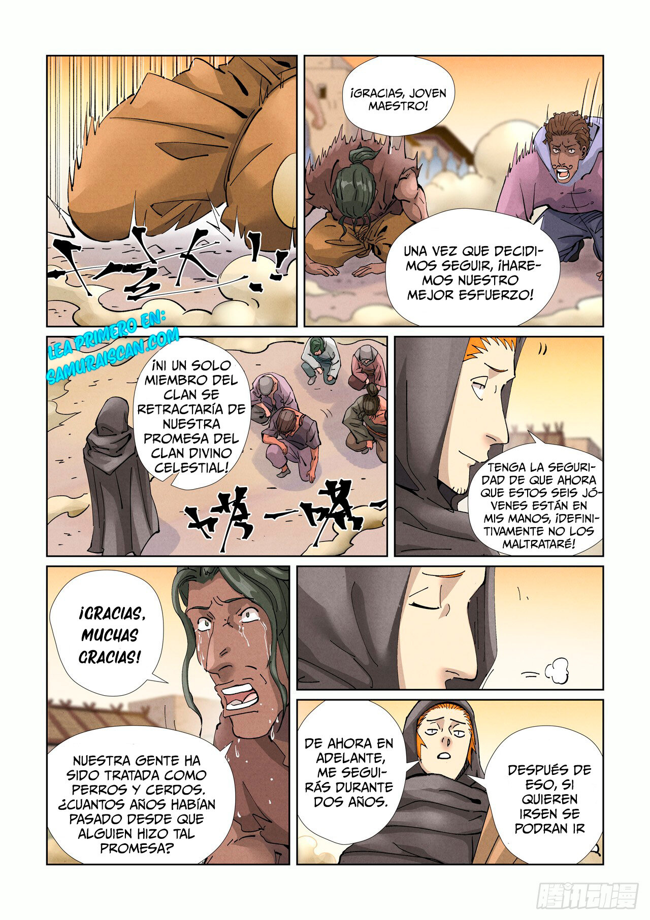 Read Tales of Demons and Gods ES Manga Online