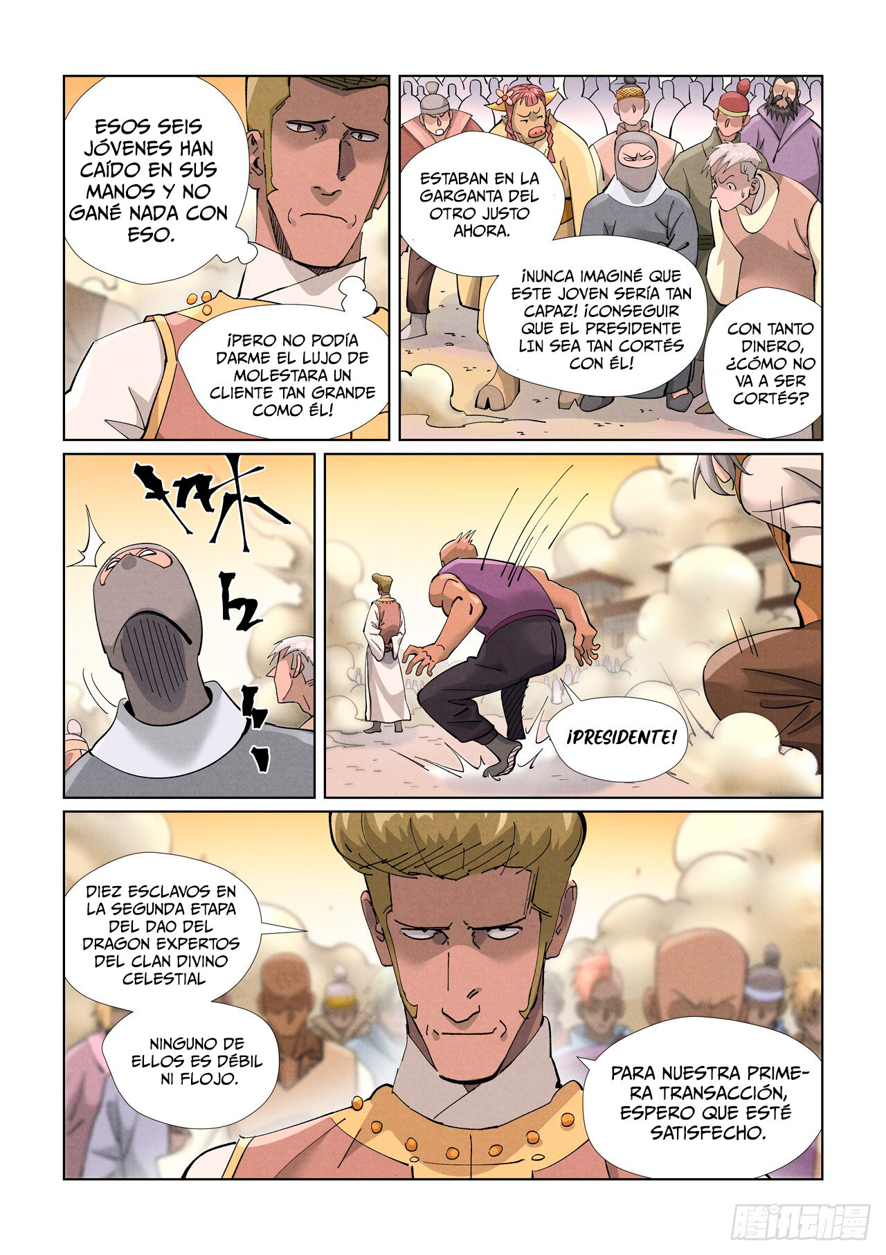 Read Tales of Demons and Gods ES Manga Online