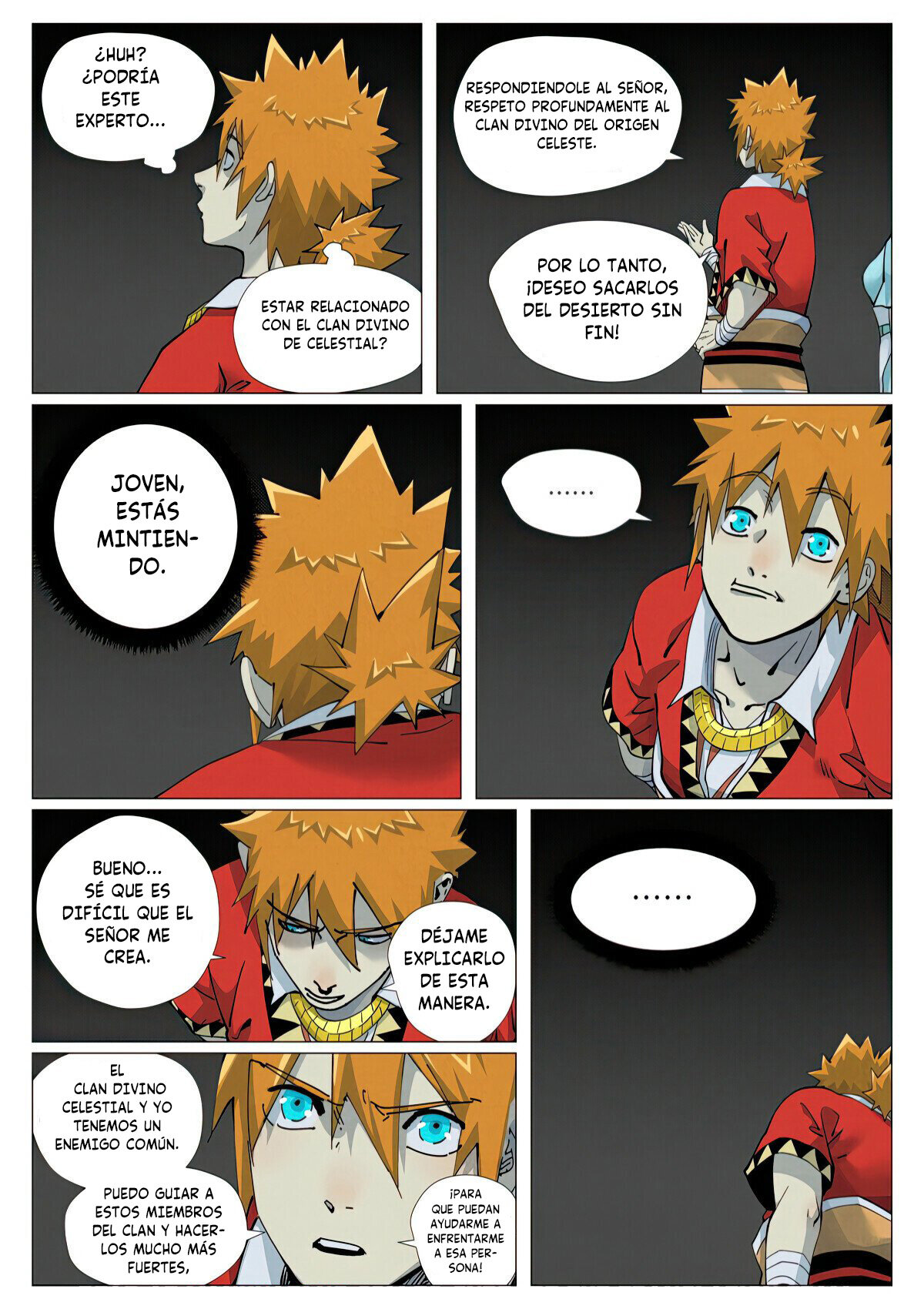 Read Tales of Demons and Gods ES Manga Online