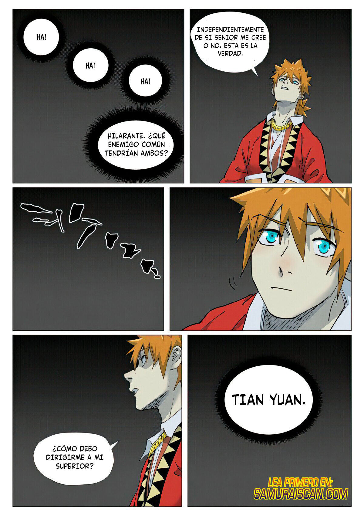 Read Tales of Demons and Gods ES Manga Online