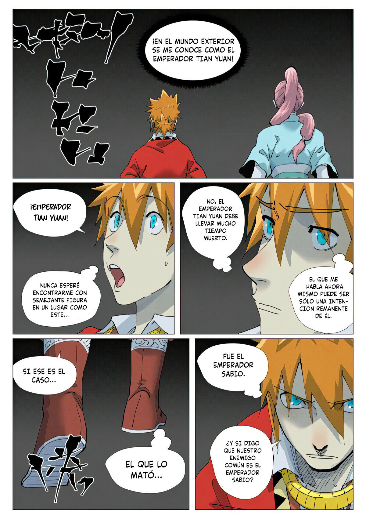 Read Tales of Demons and Gods ES Manga Online