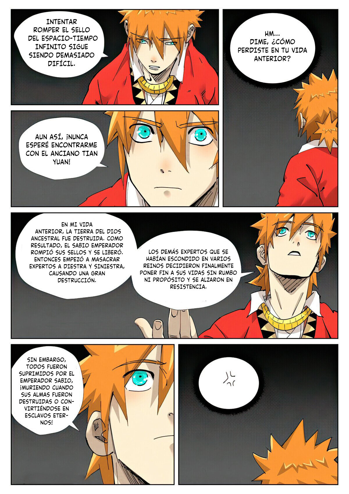Read Tales of Demons and Gods ES Manga Online