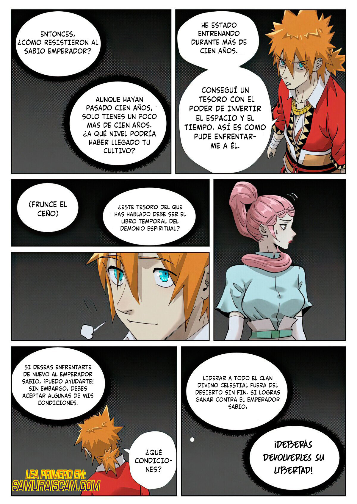 Read Tales of Demons and Gods ES Manga Online