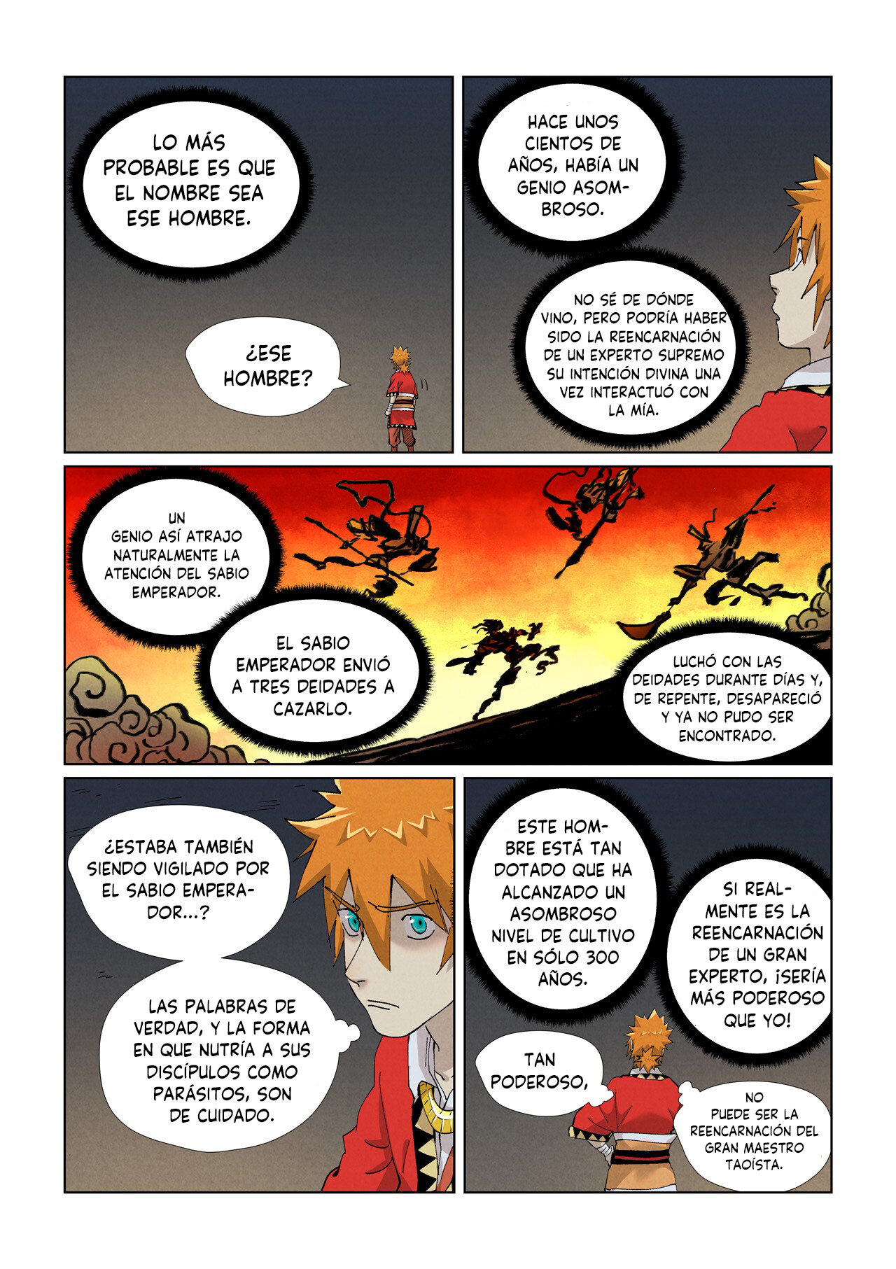 Read Tales of Demons and Gods ES Manga Online