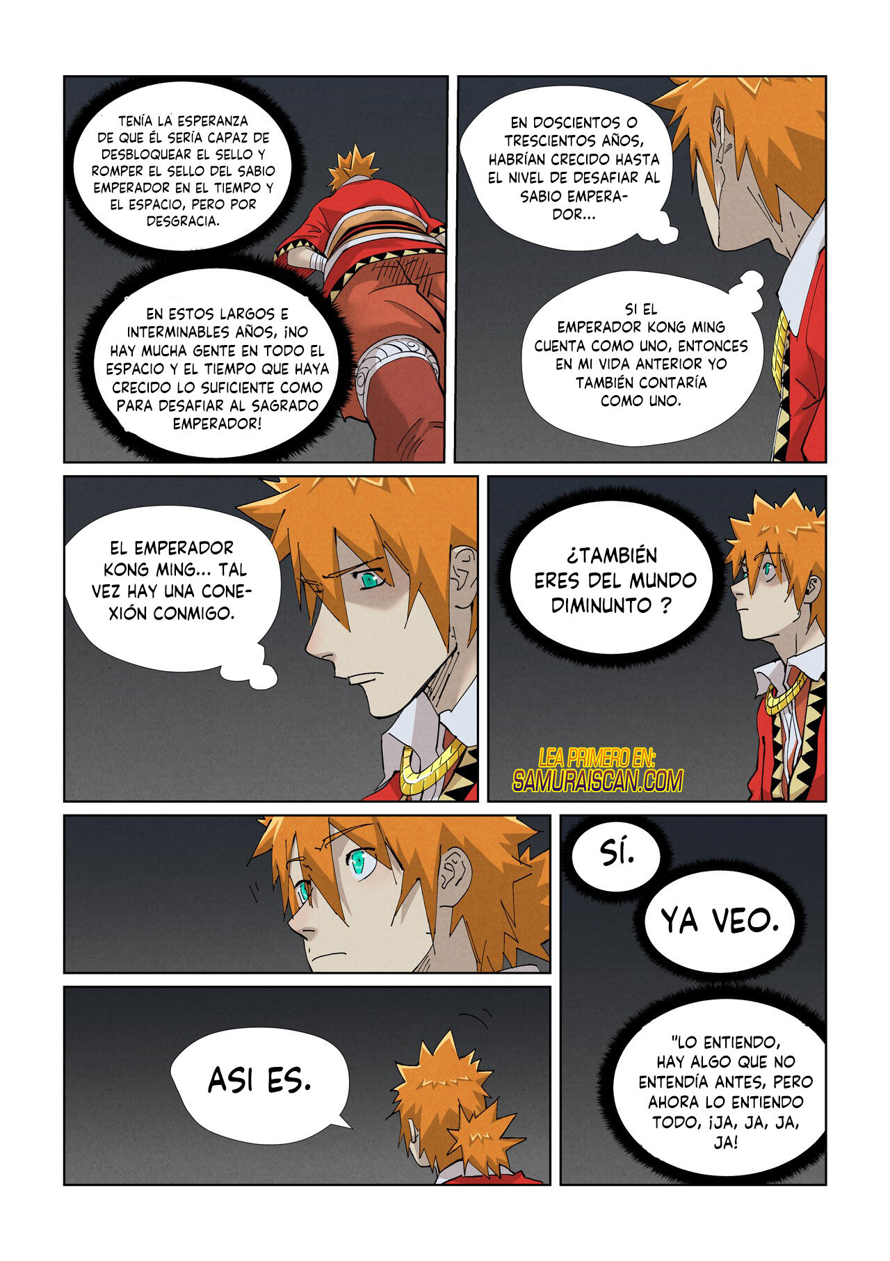 Read Tales of Demons and Gods ES Manga Online