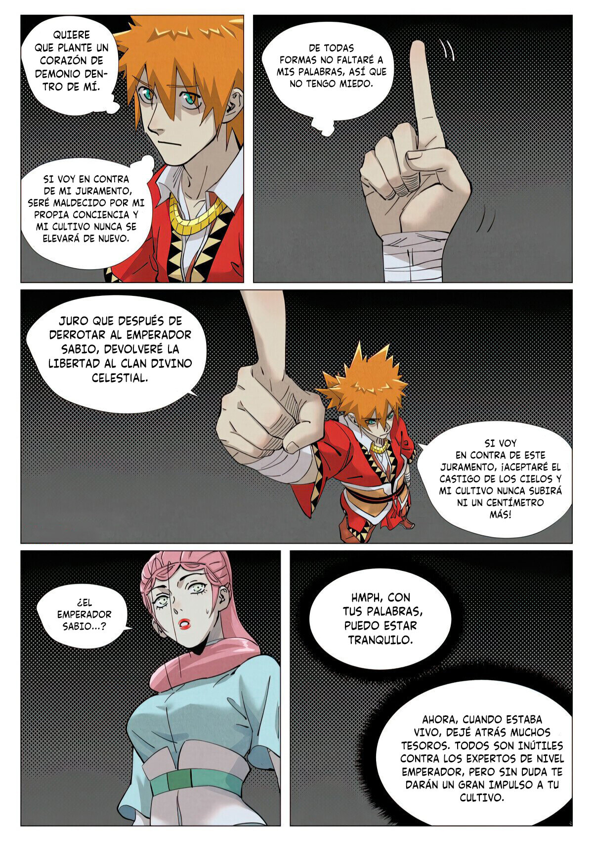 Read Tales of Demons and Gods ES Manga Online