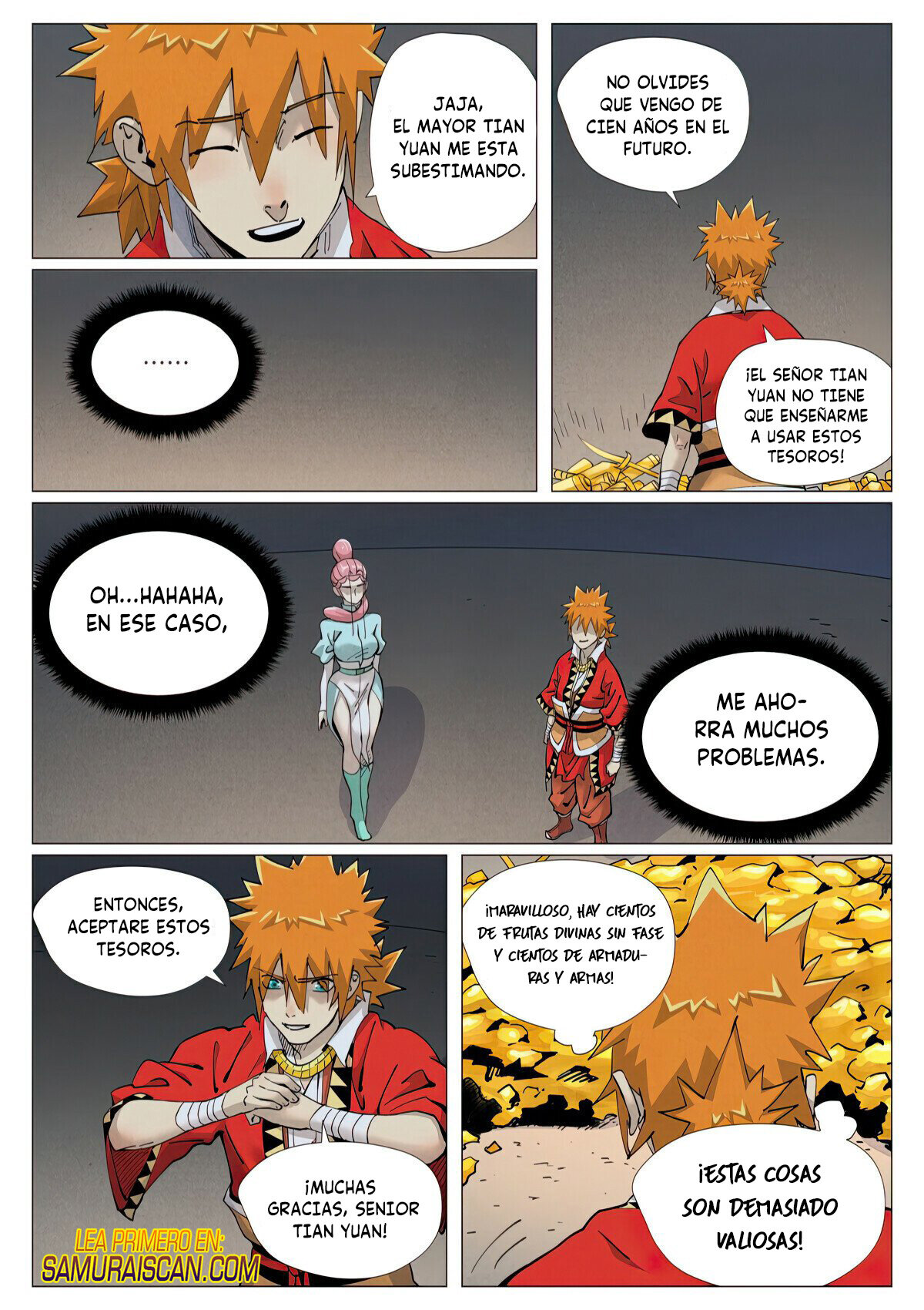 Read Tales of Demons and Gods ES Manga Online