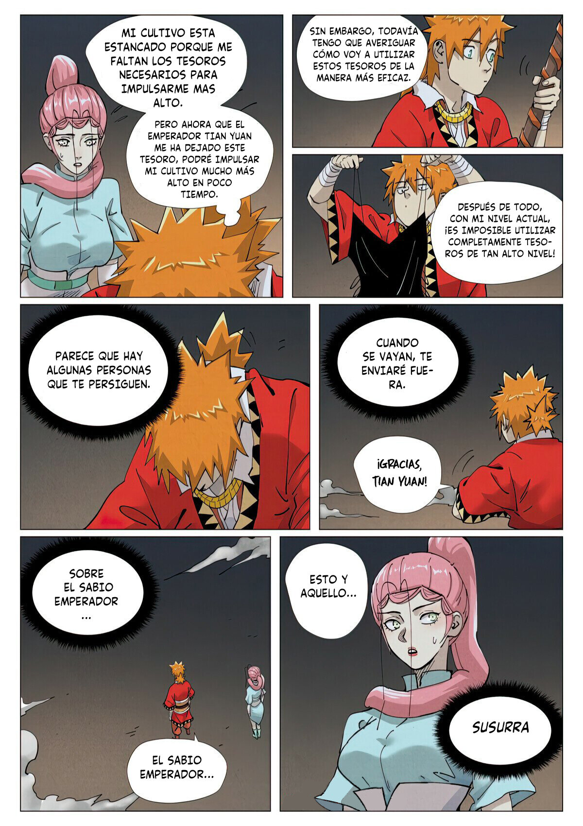 Read Tales of Demons and Gods ES Manga Online