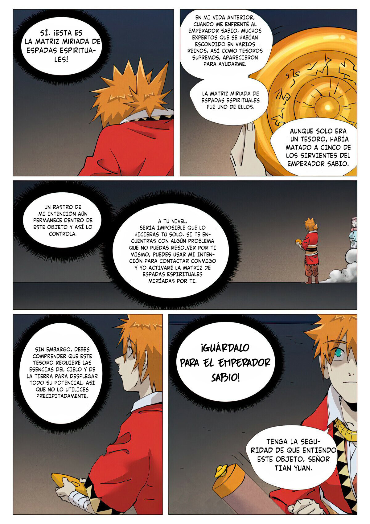 Read Tales of Demons and Gods ES Manga Online
