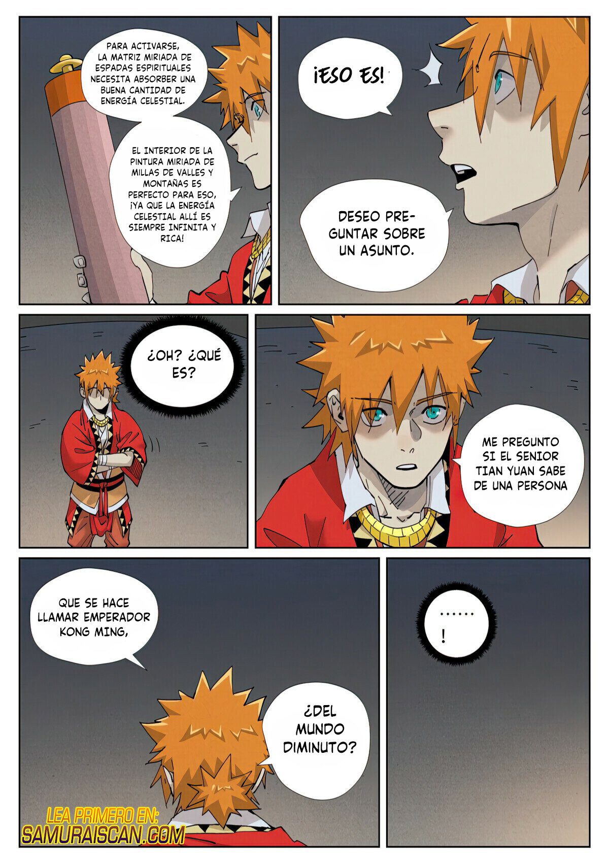 Read Tales of Demons and Gods ES Manga Online