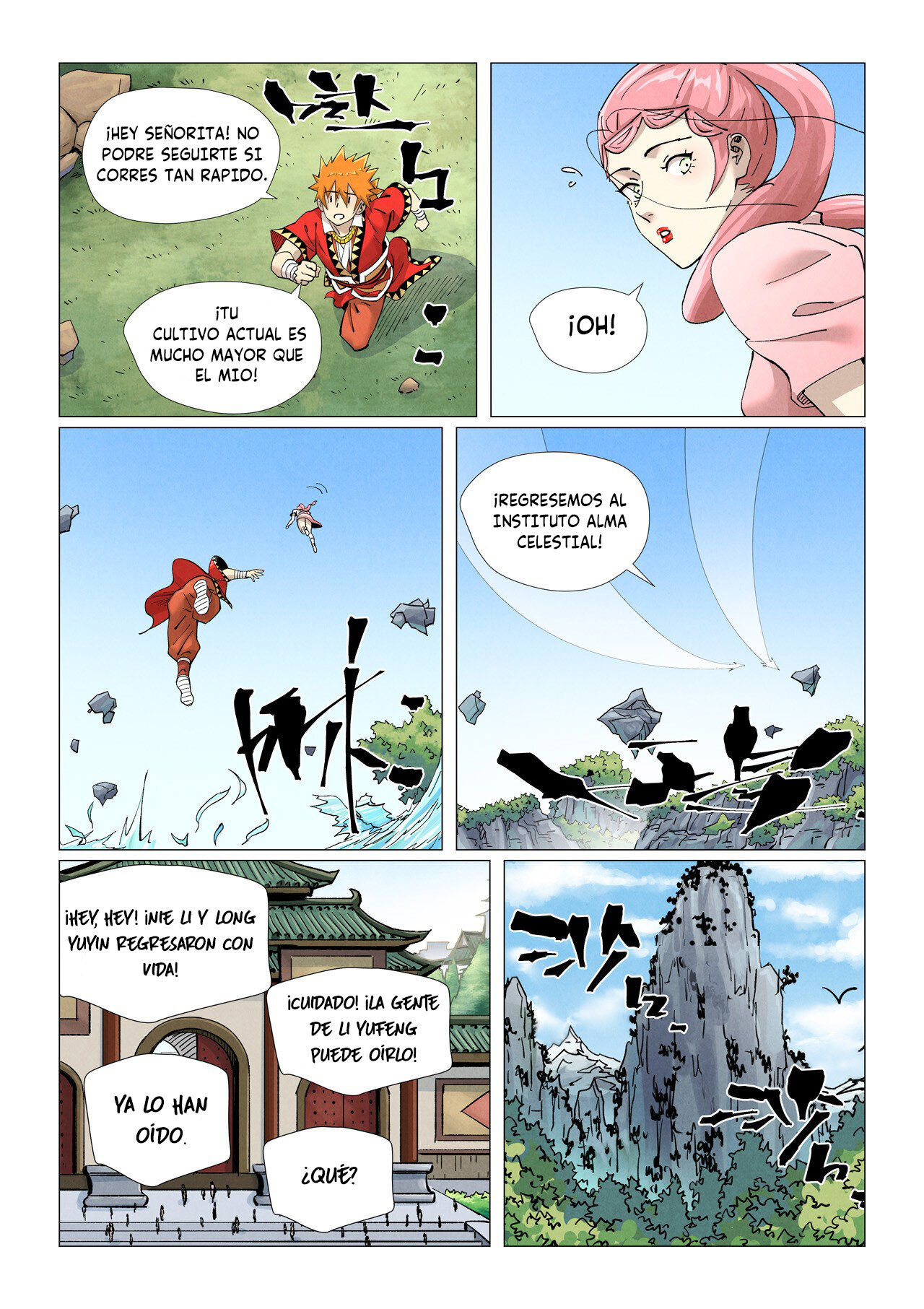 Read Tales of Demons and Gods ES Manga Online