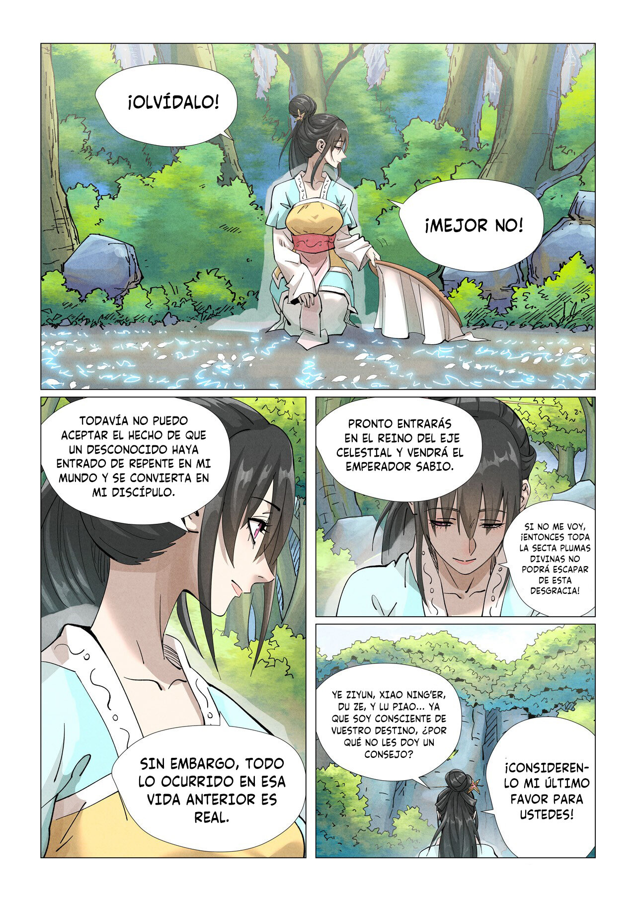 Read Tales of Demons and Gods ES Manga Online
