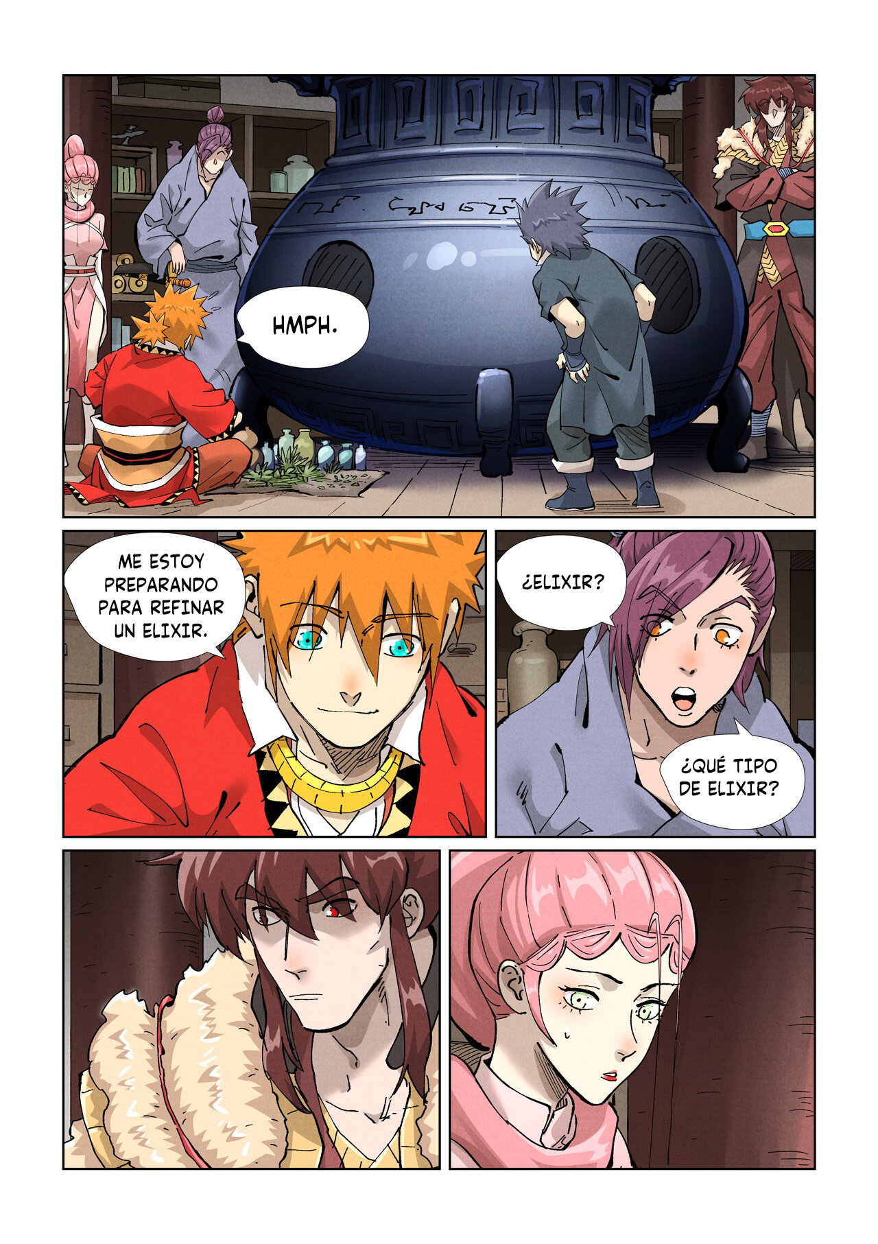 Read Tales of Demons and Gods ES Manga Online