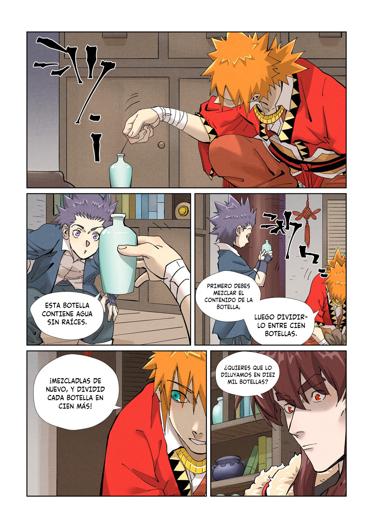 Read Tales of Demons and Gods ES Manga Online