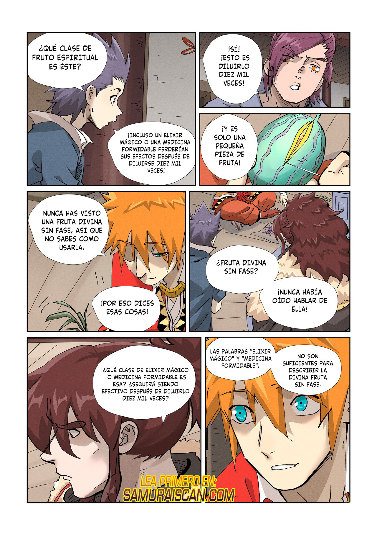 Read Tales of Demons and Gods ES Manga Online