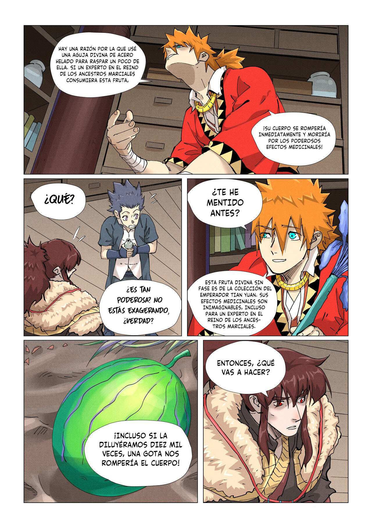 Read Tales of Demons and Gods ES Manga Online