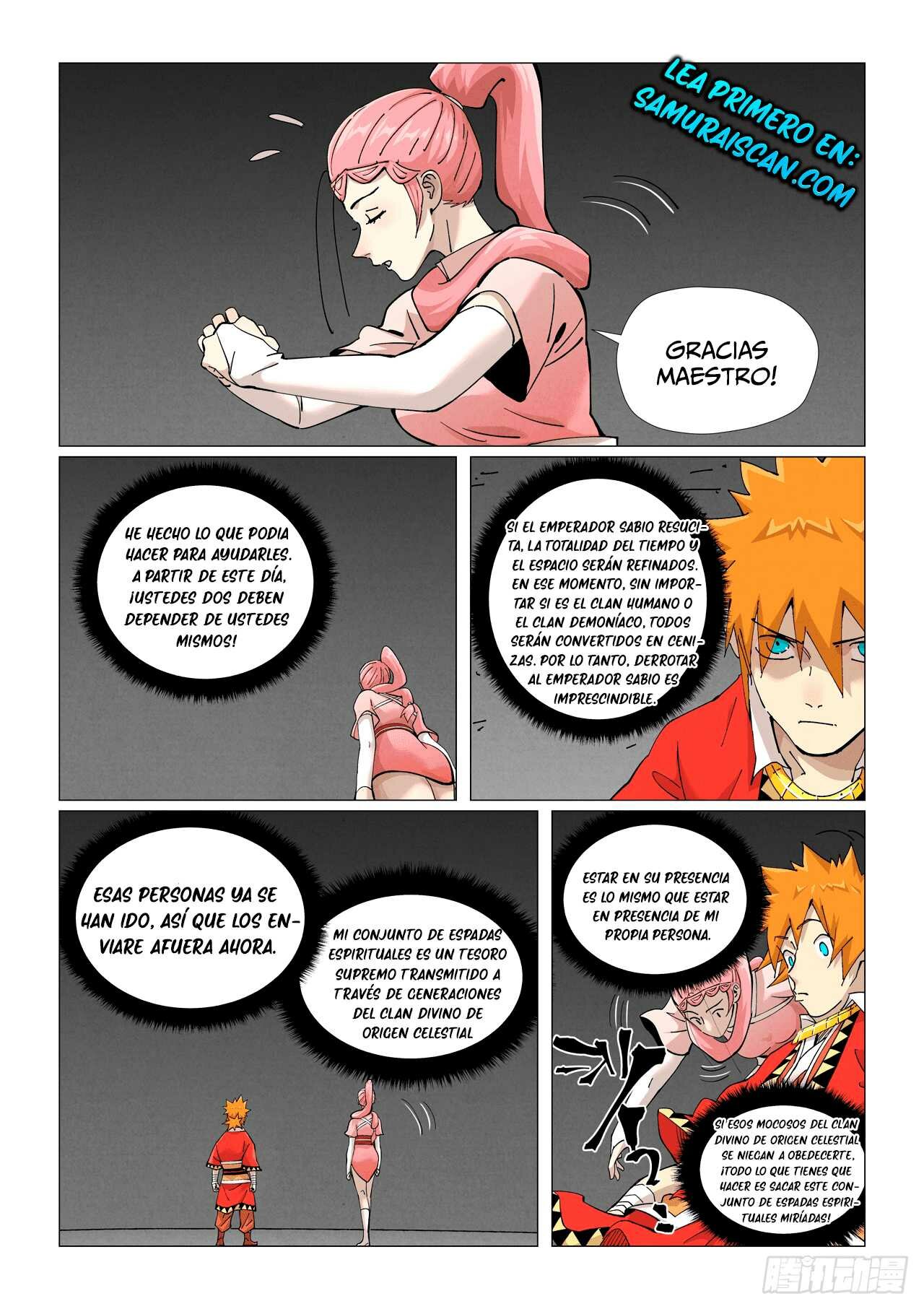 Read Tales of Demons and Gods ES Manga Online