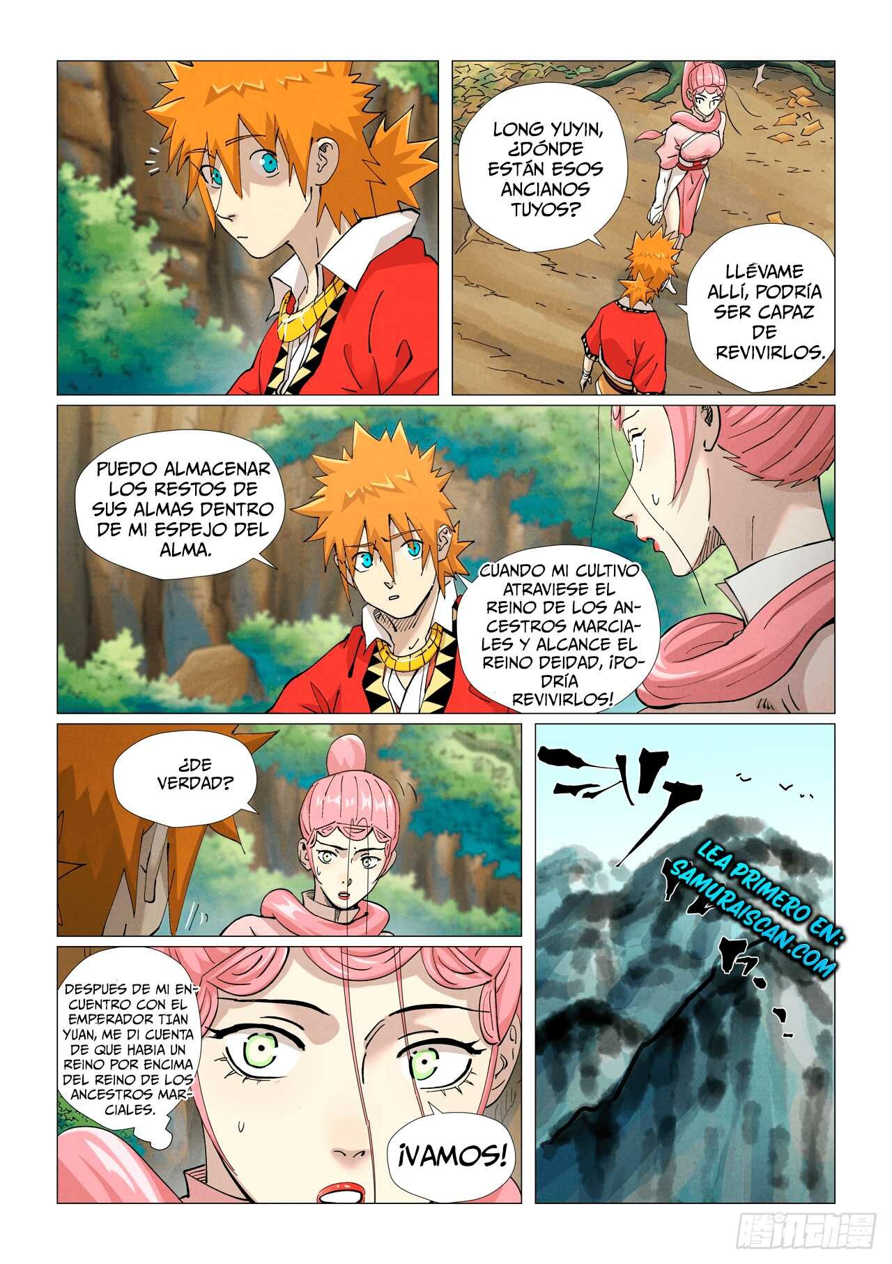 Read Tales of Demons and Gods ES Manga Online
