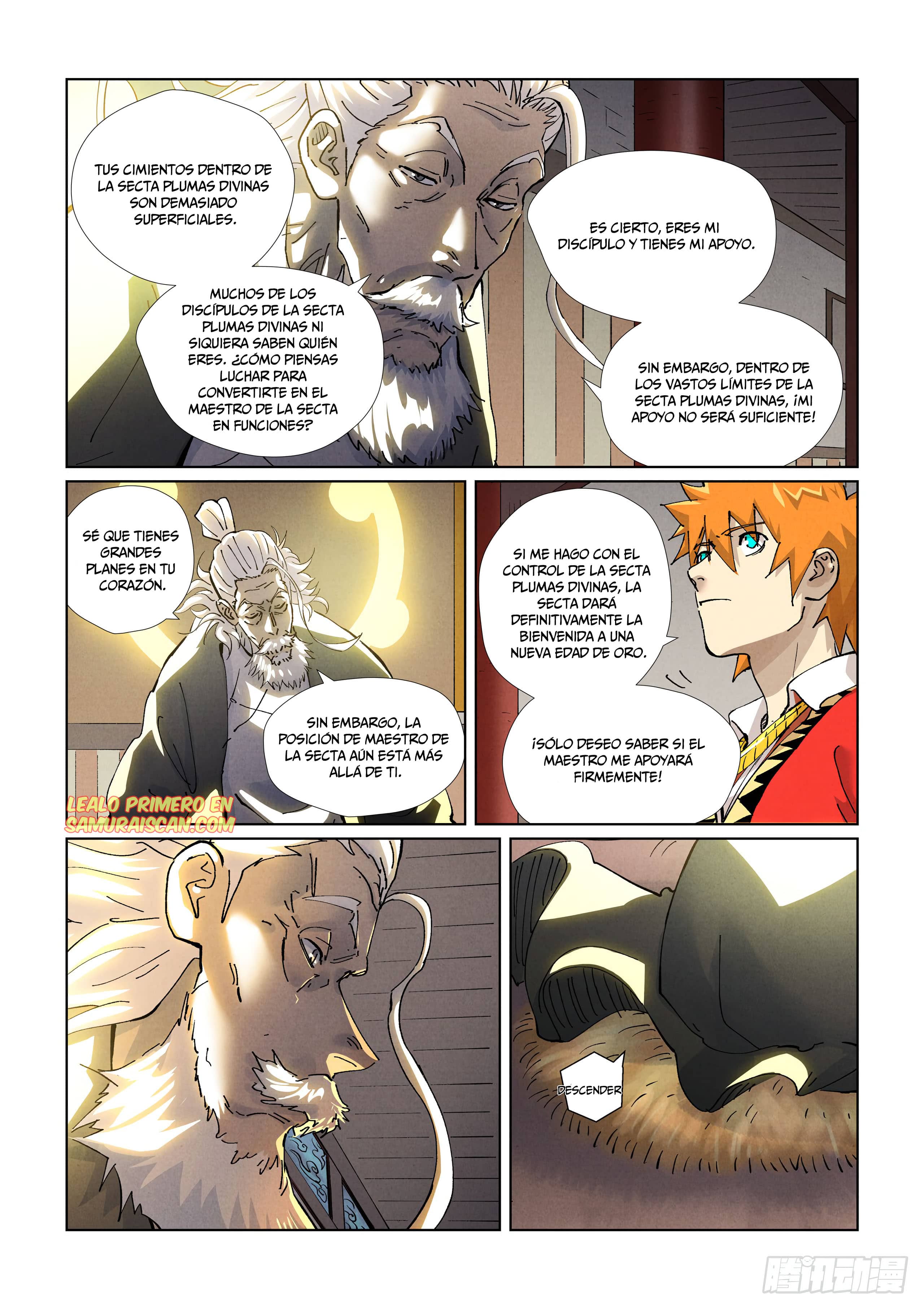 Read Tales of Demons and Gods ES Manga Online