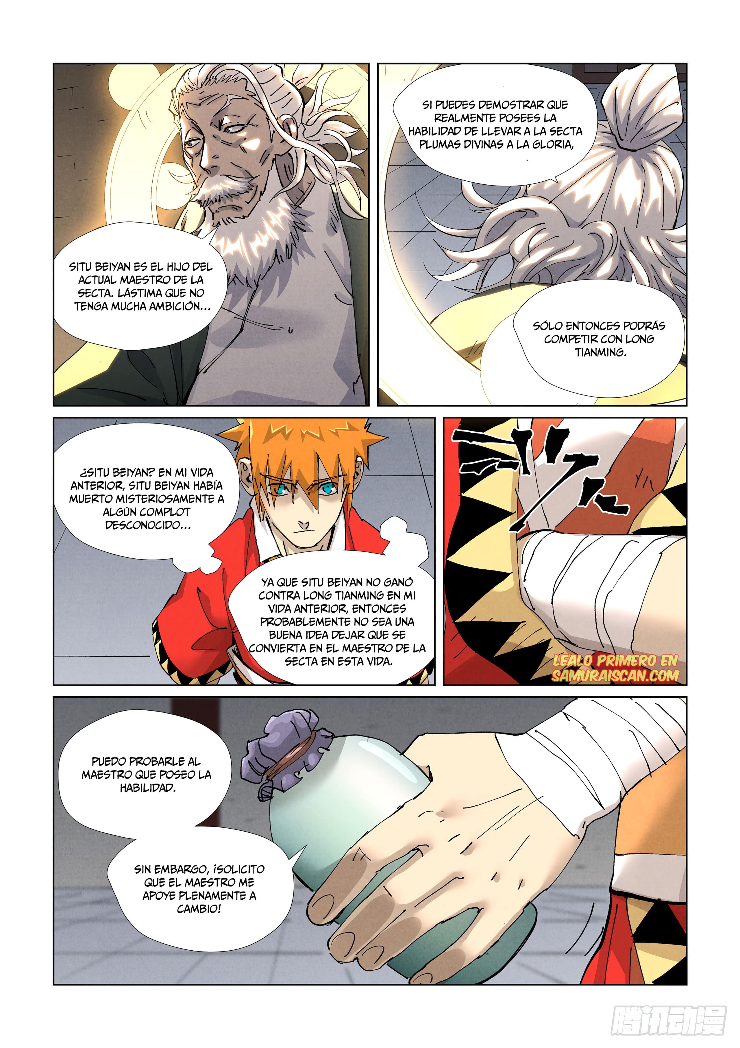 Read Tales of Demons and Gods ES Manga Online