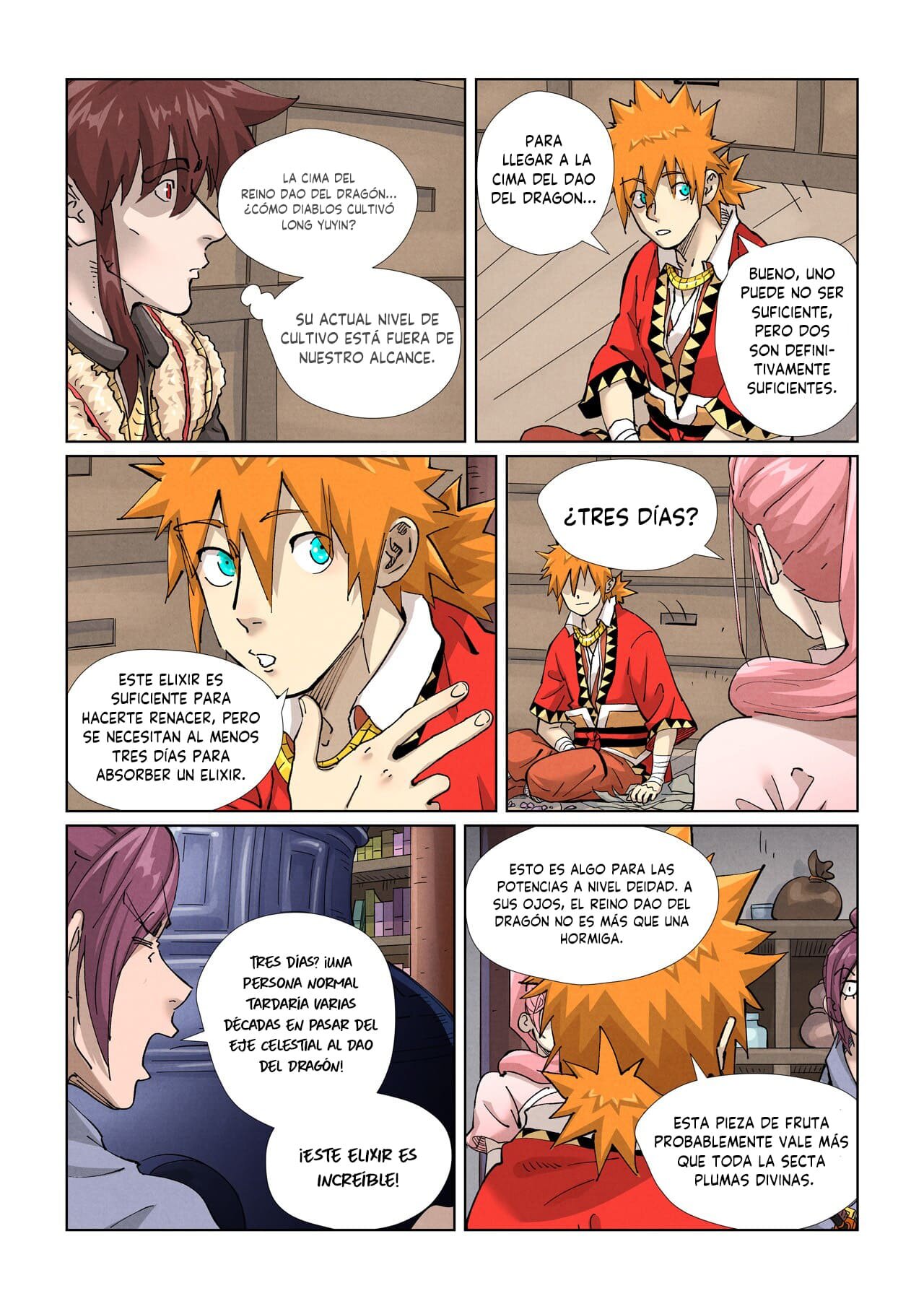 Read Tales of Demons and Gods ES Manga Online