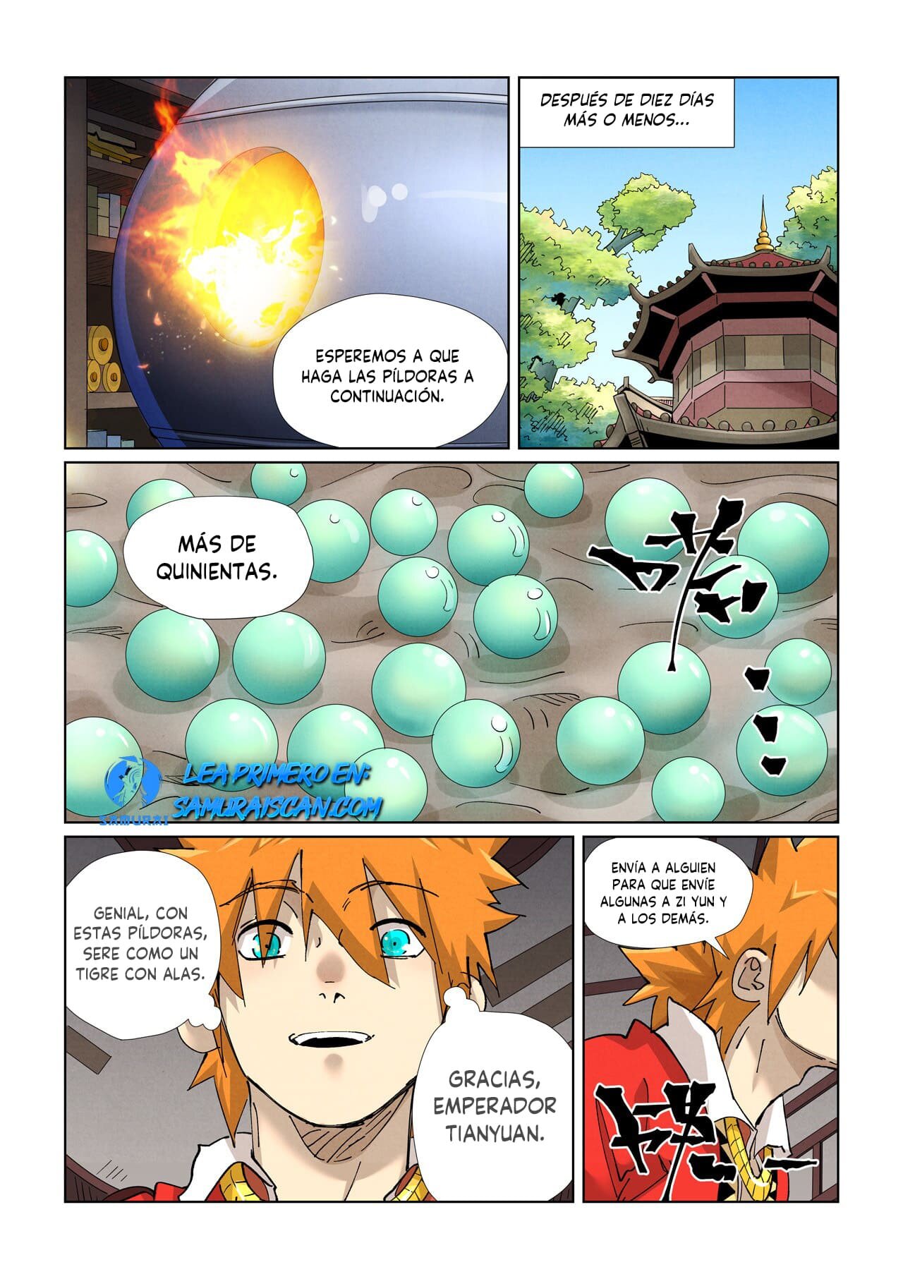 Read Tales of Demons and Gods ES Manga Online