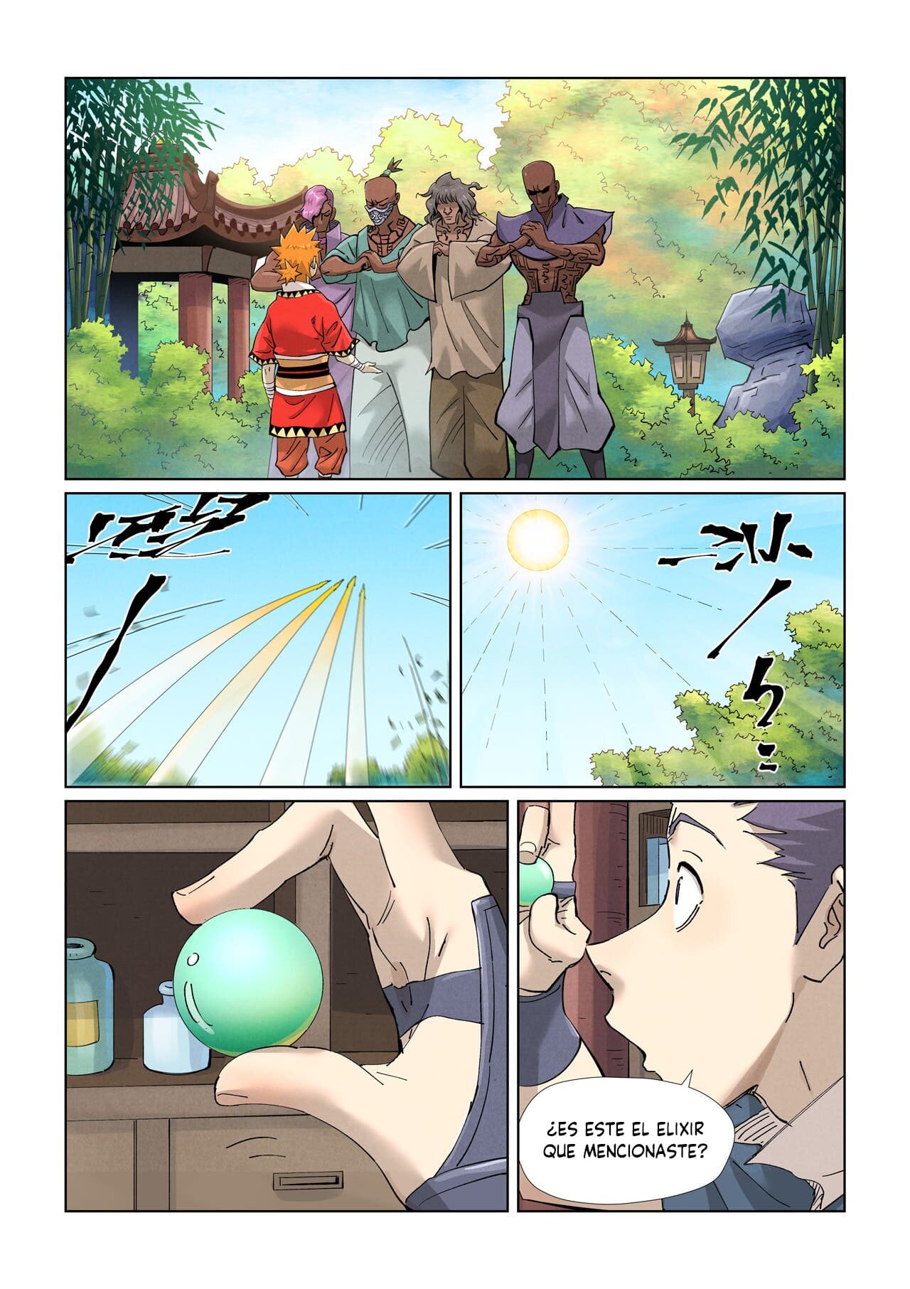 Read Tales of Demons and Gods ES Manga Online