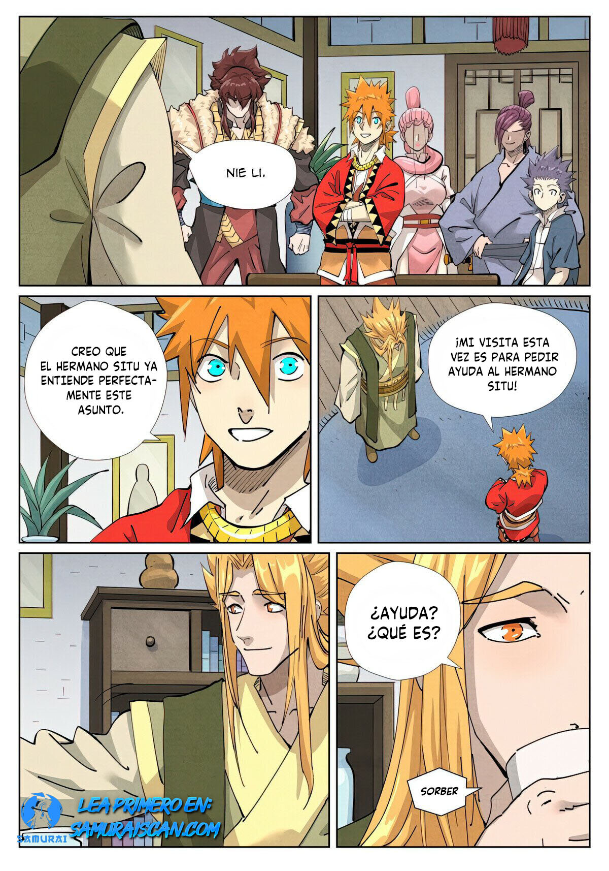 Read Tales of Demons and Gods ES Manga Online