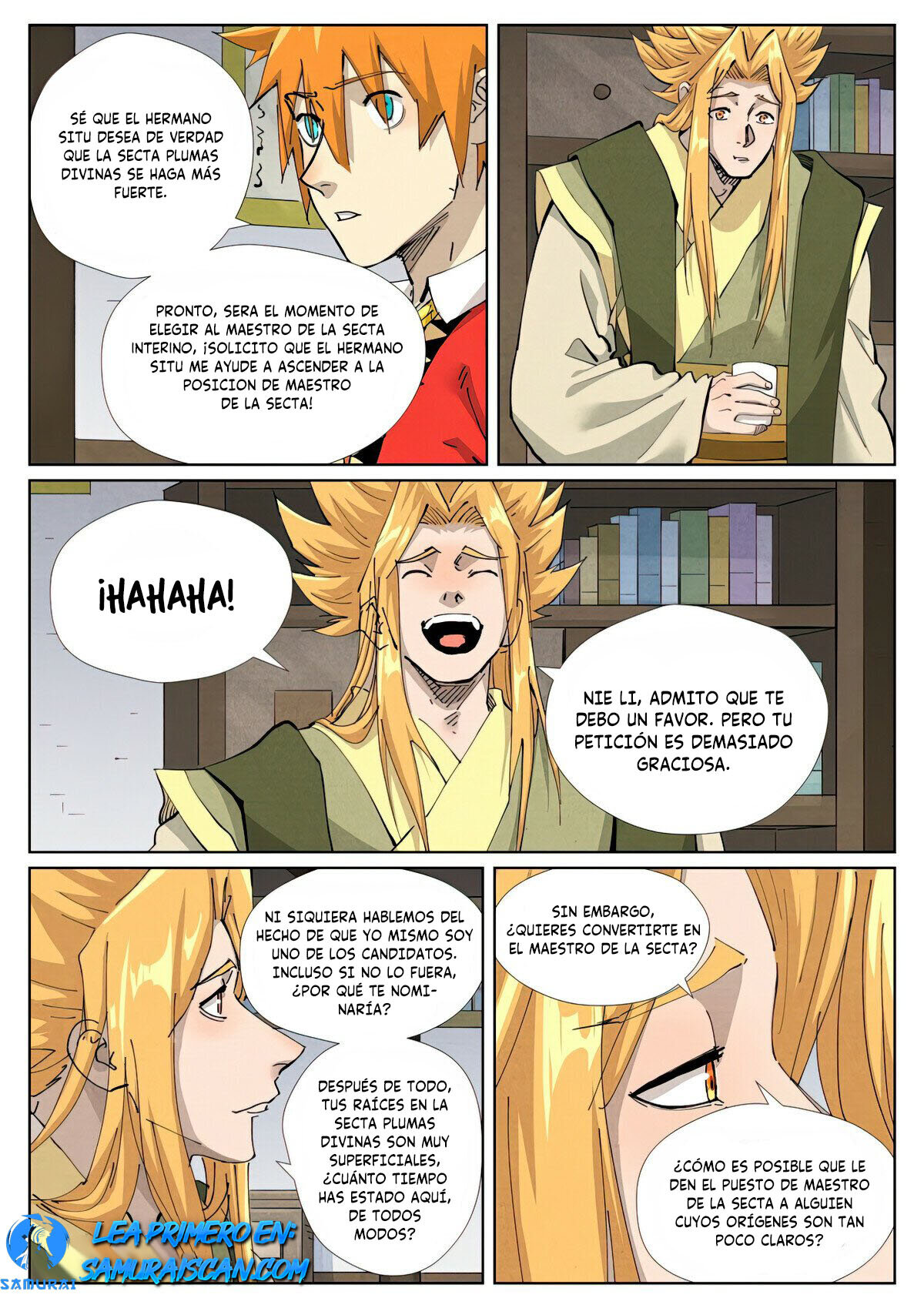 Read Tales of Demons and Gods ES Manga Online