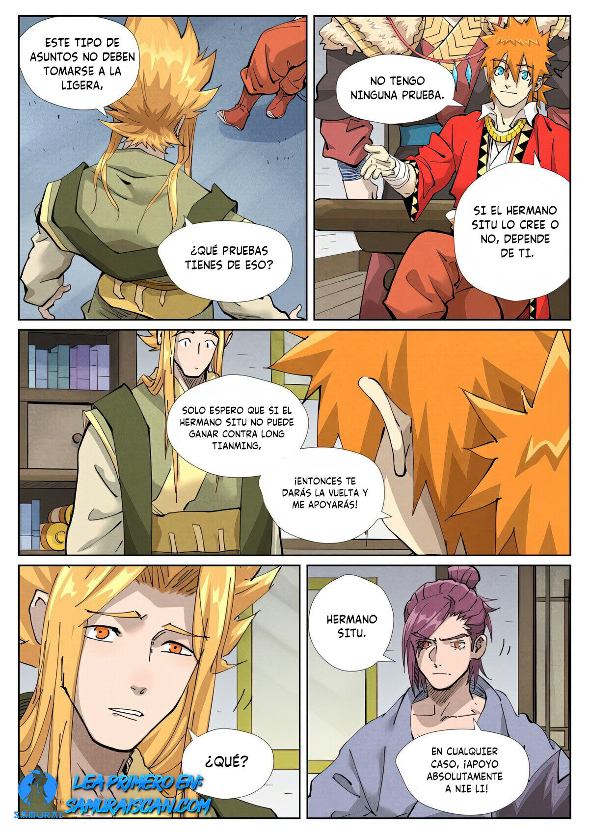 Read Tales of Demons and Gods ES Manga Online