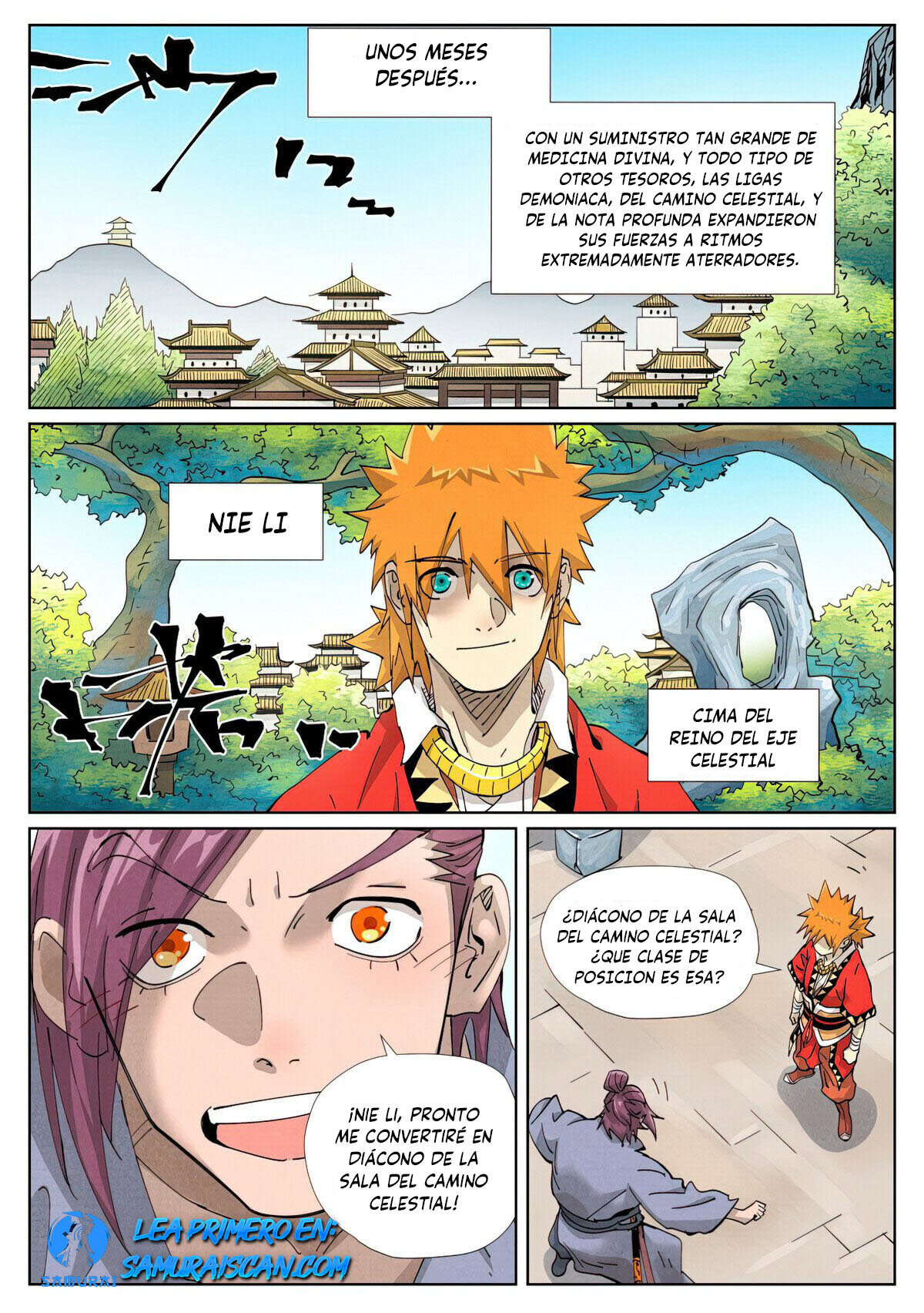 Read Tales of Demons and Gods ES Manga Online