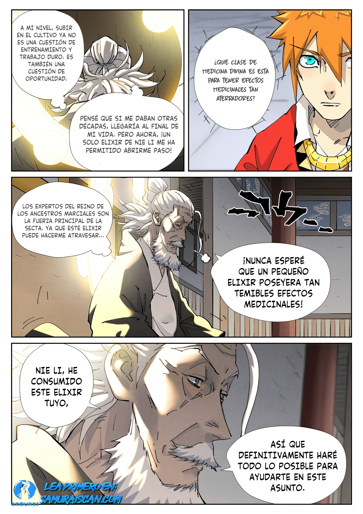 Read Tales of Demons and Gods ES Manga Online
