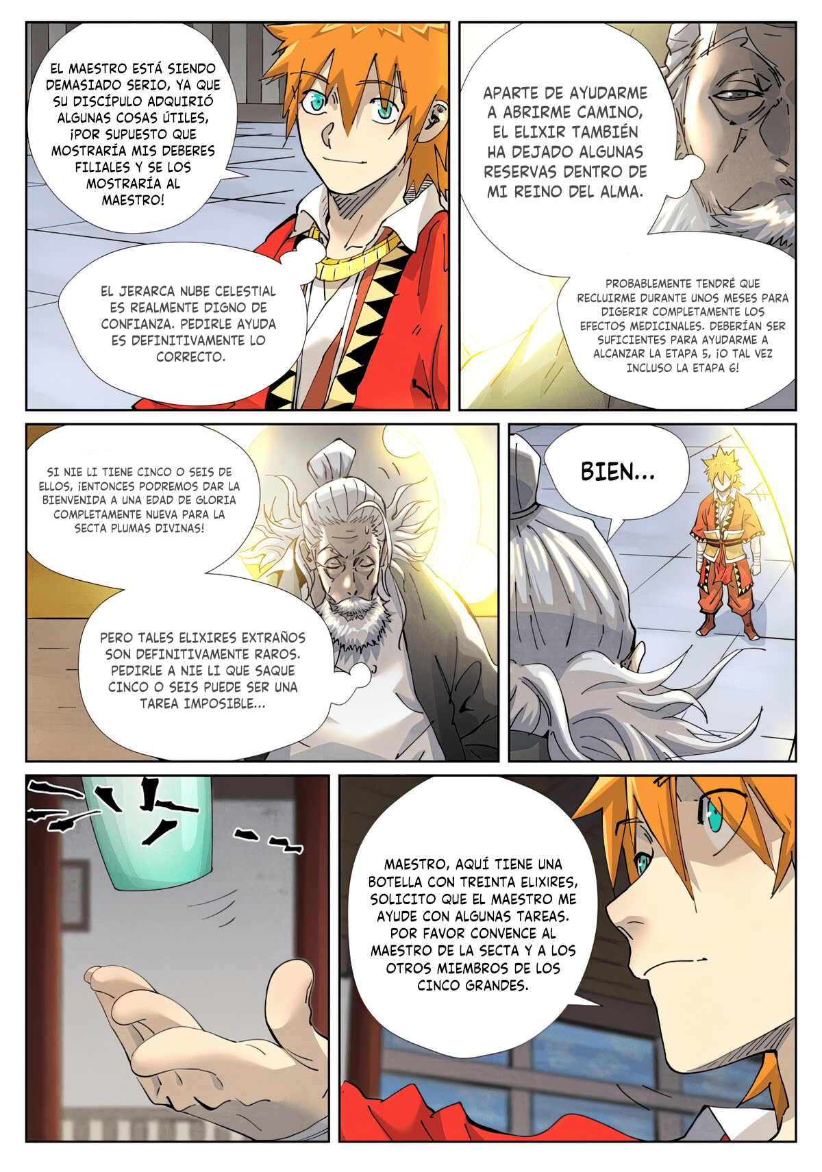Read Tales of Demons and Gods ES Manga Online