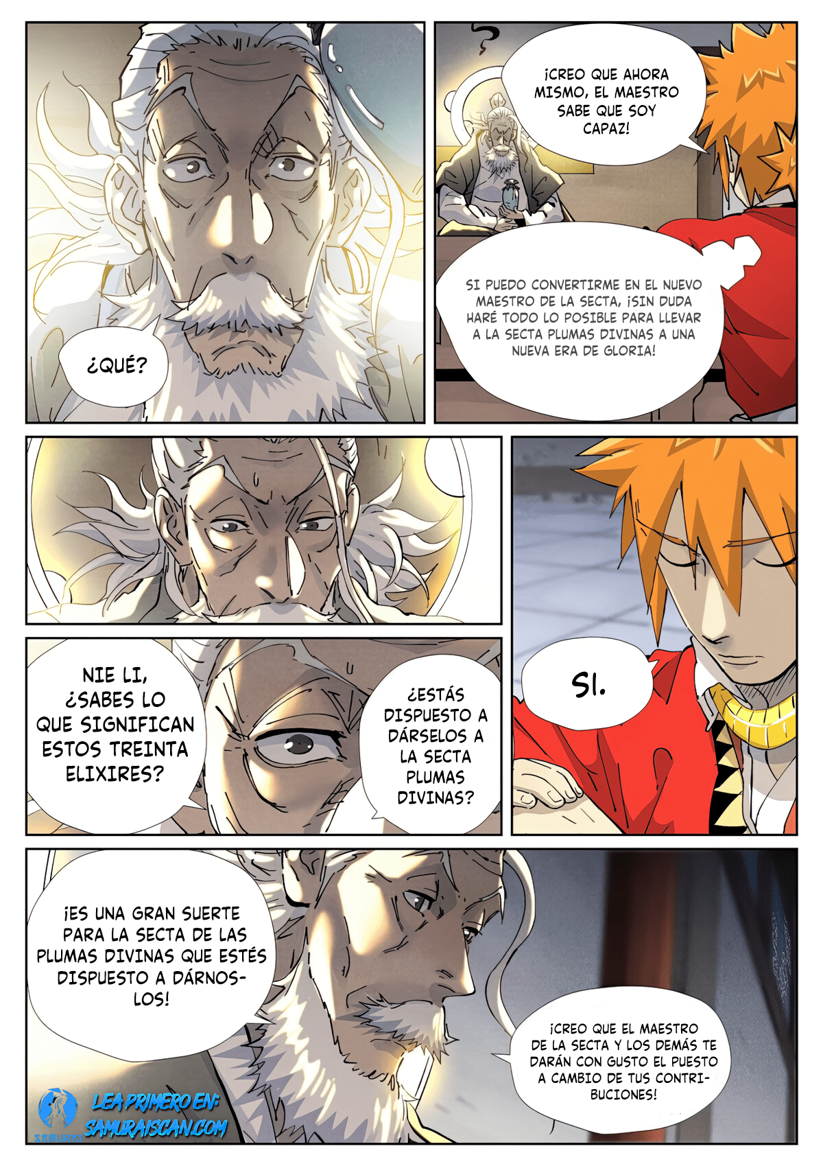 Read Tales of Demons and Gods ES Manga Online