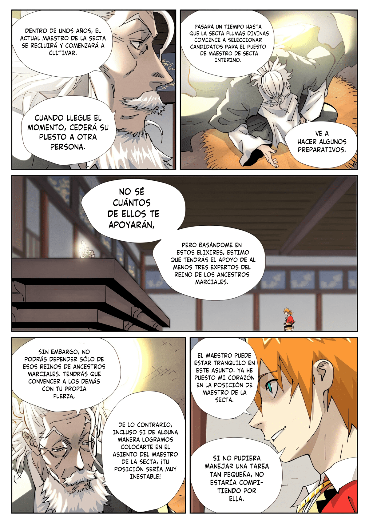 Read Tales of Demons and Gods ES Manga Online