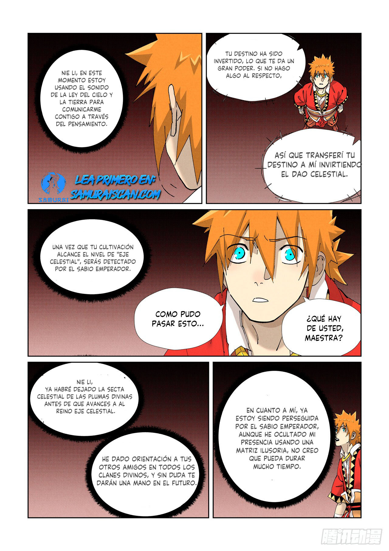 Read Tales of Demons and Gods ES Manga Online